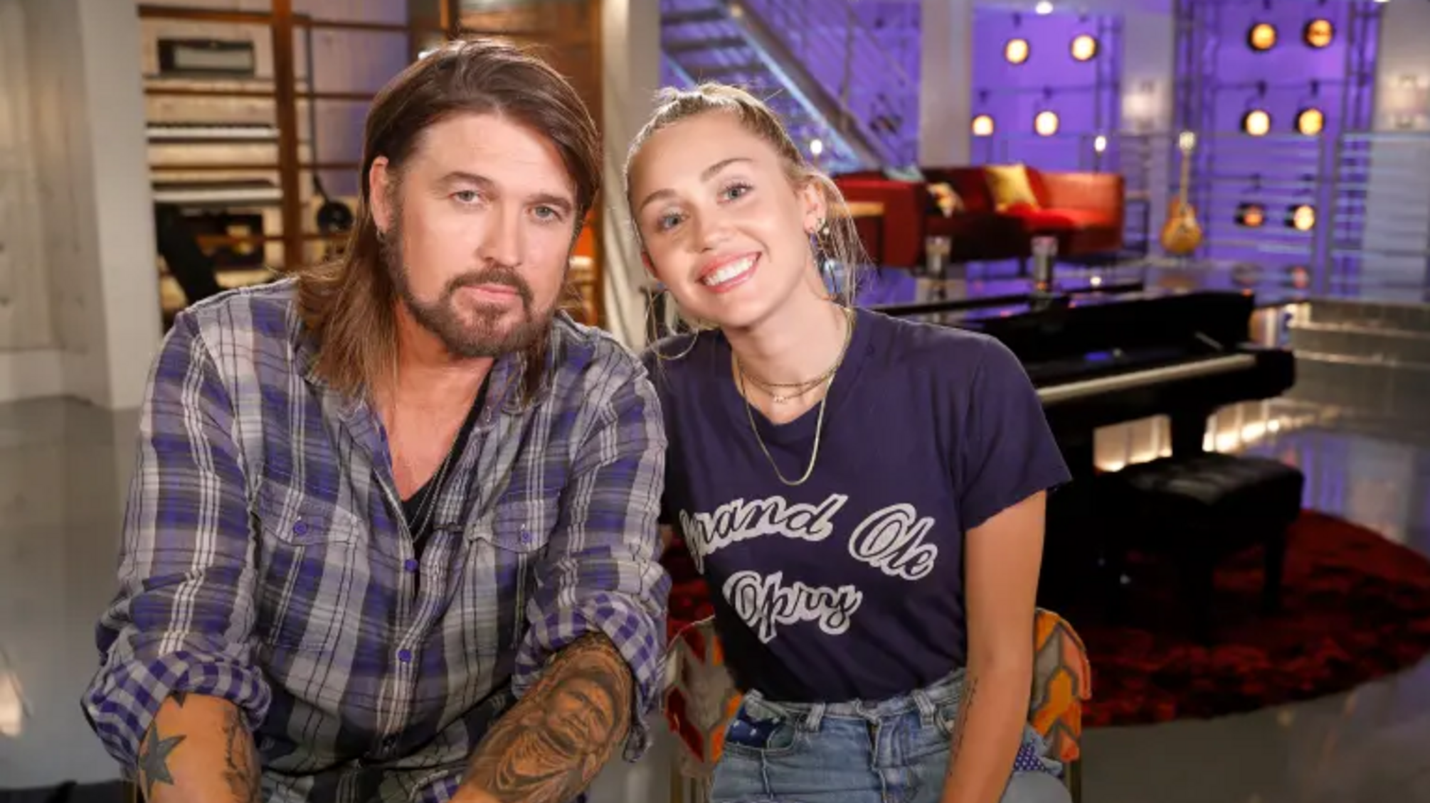 Майлі Сайрус та Біллі Рей Сайрус