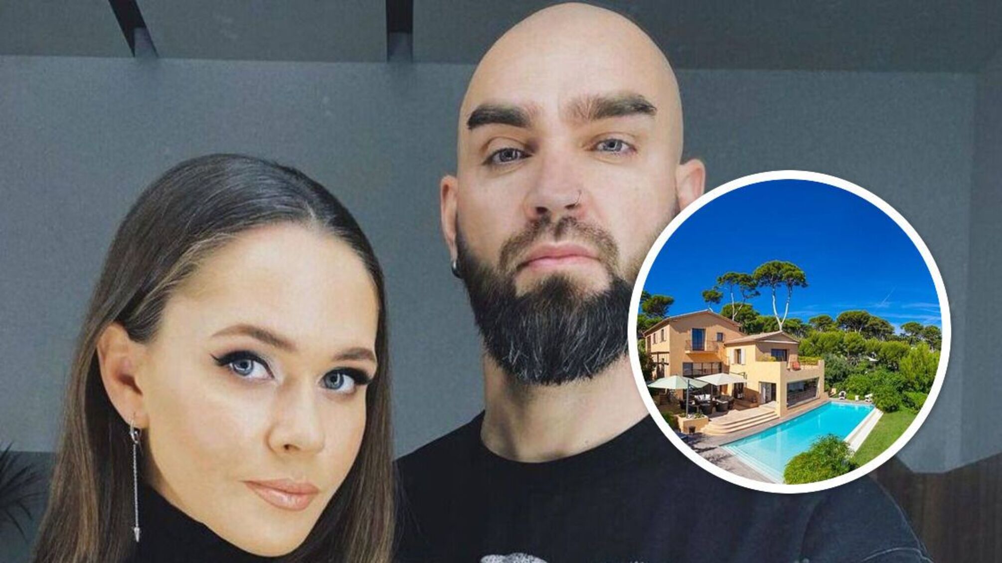 Юлія Саніна з чоловіком