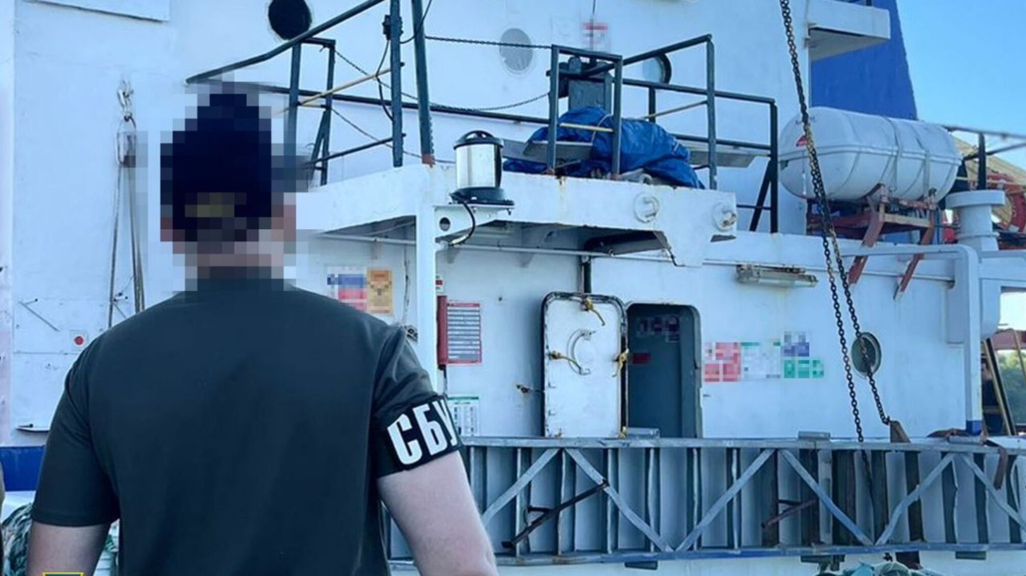 СБУ затримала капітана вантажного судна, що вивозив українське зерно з Криму для росії