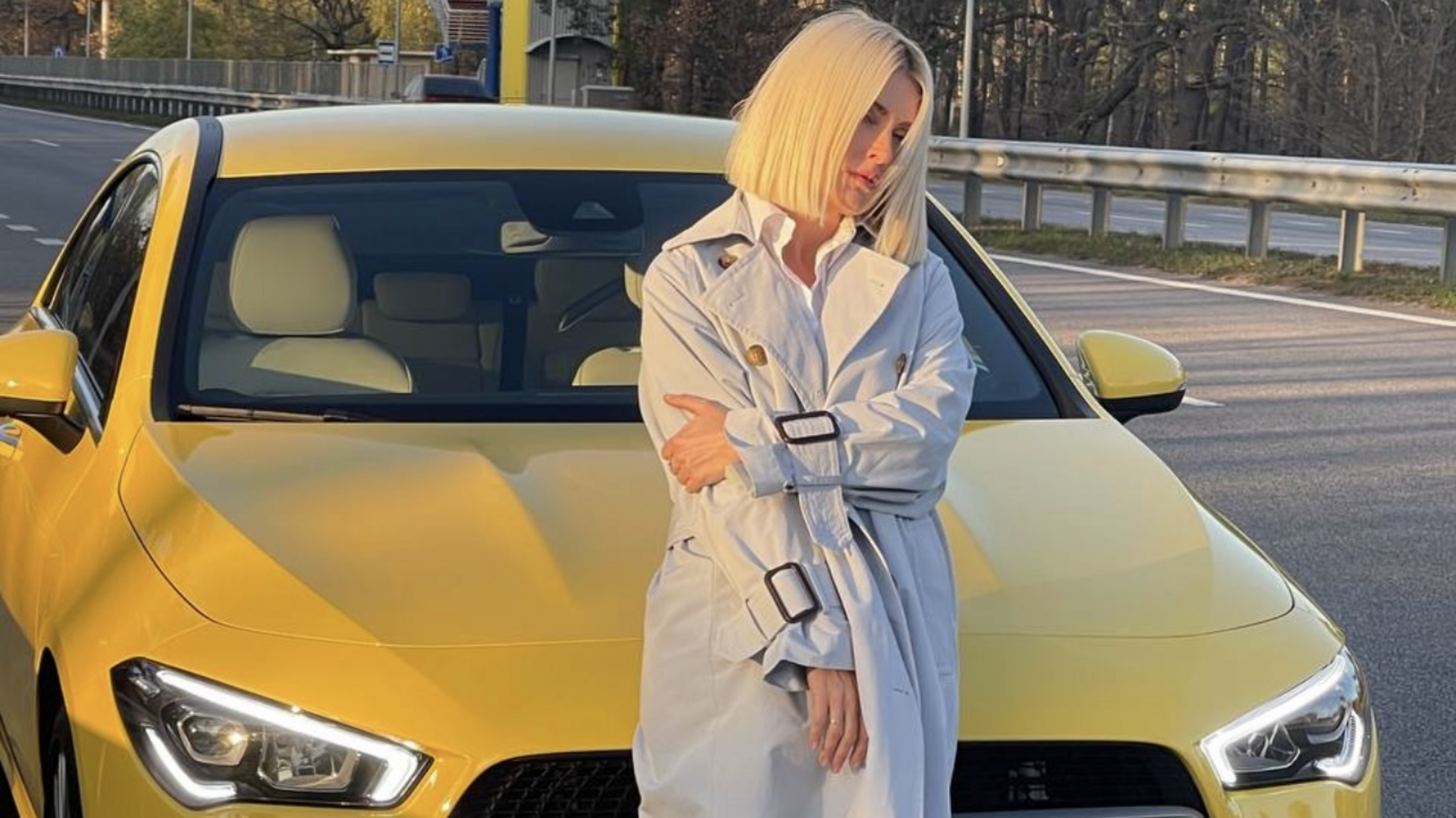 Співачка М’ята потрапила у казус та подала машину в розшук