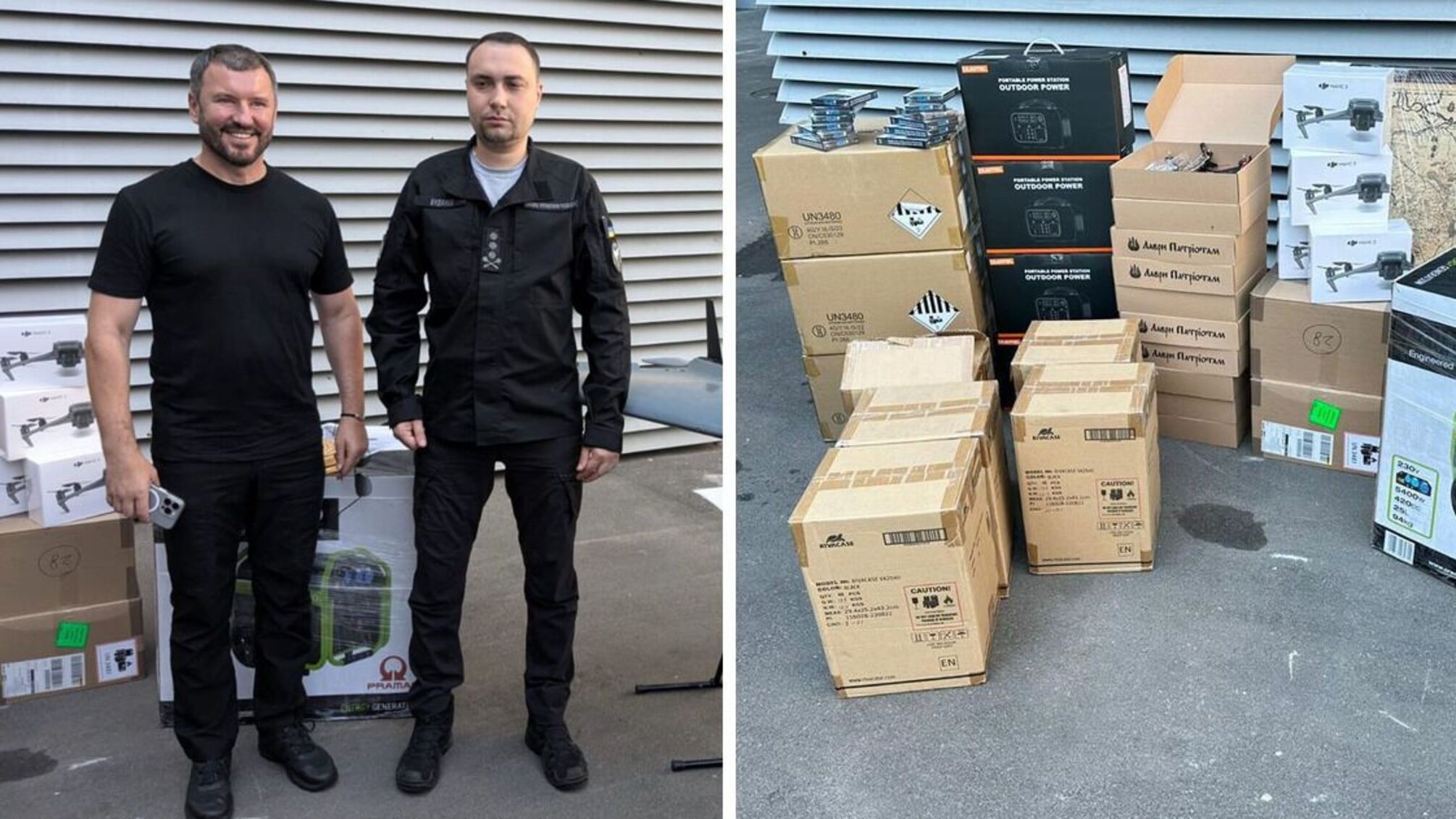 'Пташки' для українських супергероїв: адвокат Богдан Хмельницький передав волонтерську допомогу голові ГУР