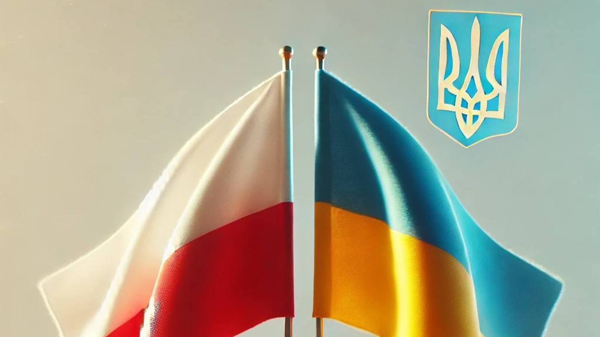 Прапор України та Польщі
