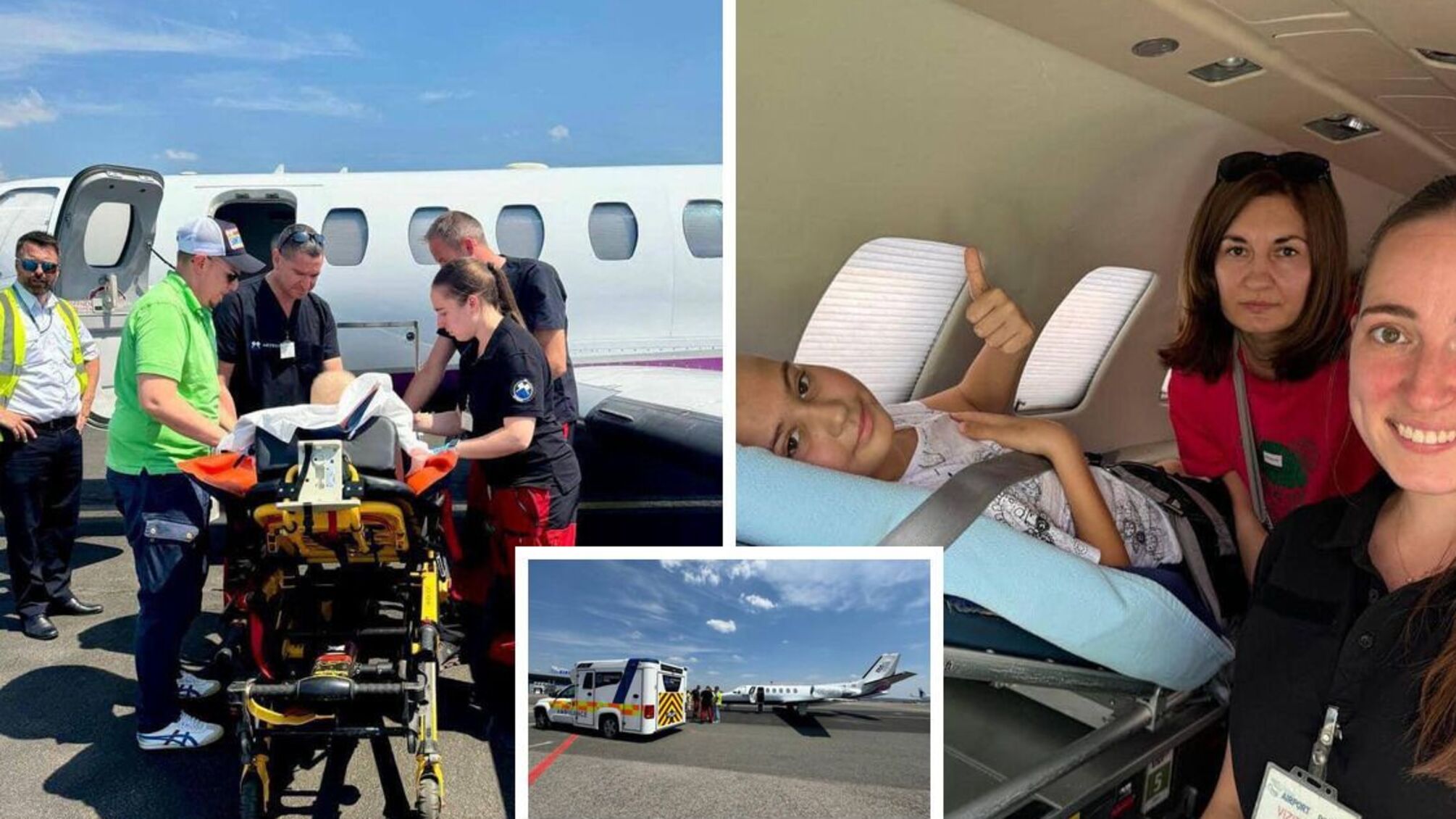 Украинских детей с тяжелыми болезнями эвакуировали в европейские клиники