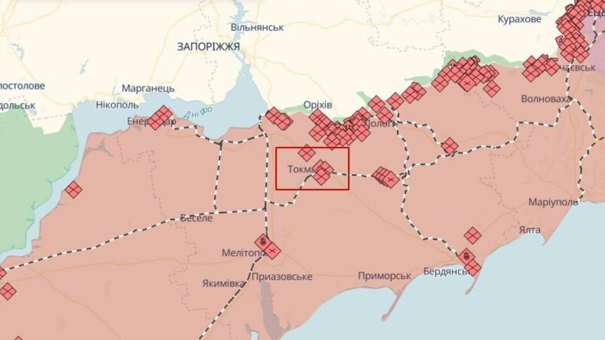 Радник мерії Маріуполя: росія концентрує війська поблизу Запоріжжя