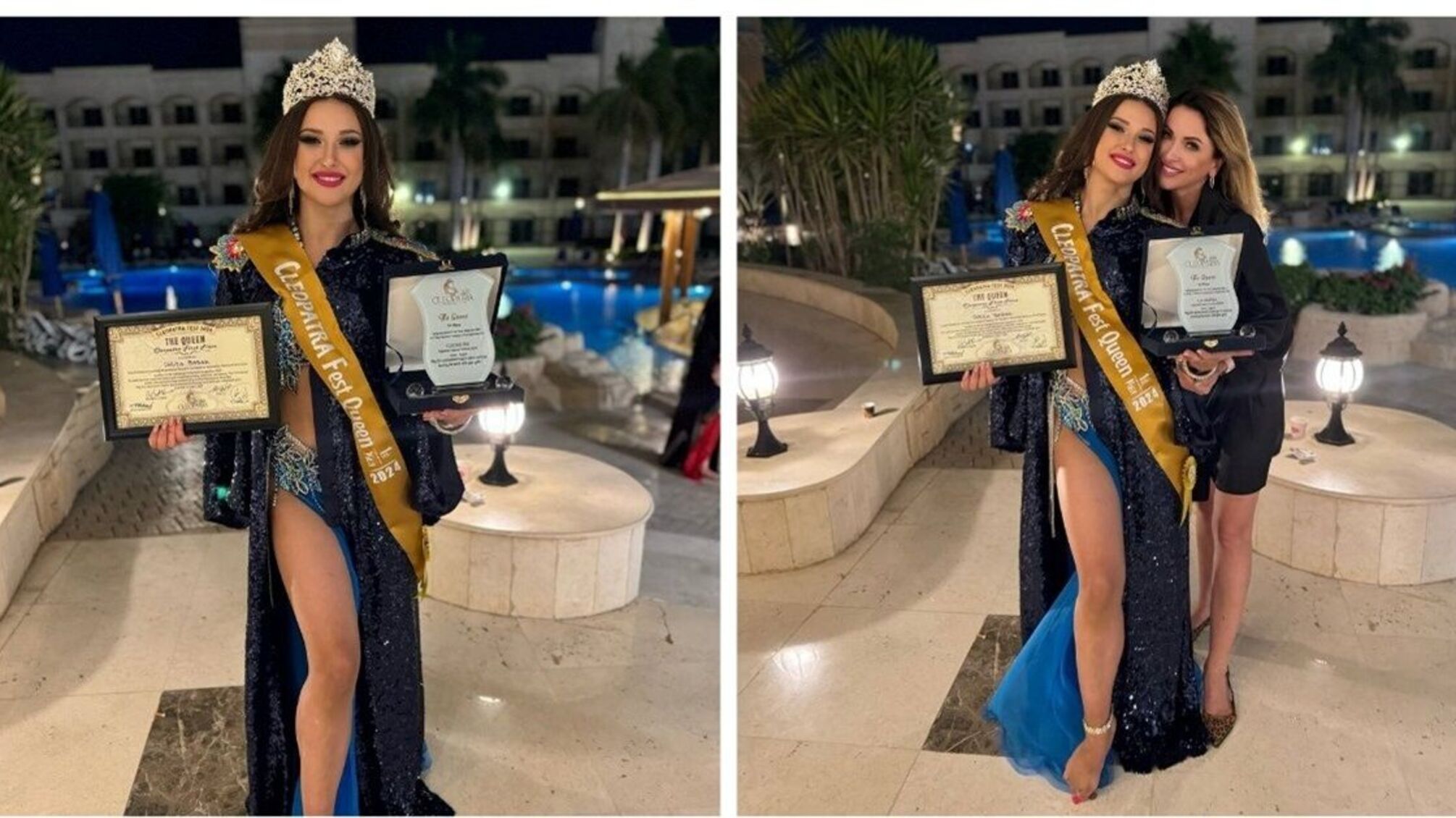 Жмеринчанка Дарья Бабак получила титул 'Королева Клеопатра 2024' в Египте