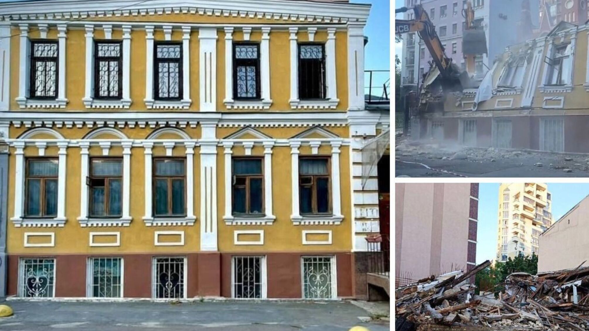 Замість історичної будівлі – родинний ЖК: за знесенням 'садиби Зеленських' стоять структури Голиці та Негрича?