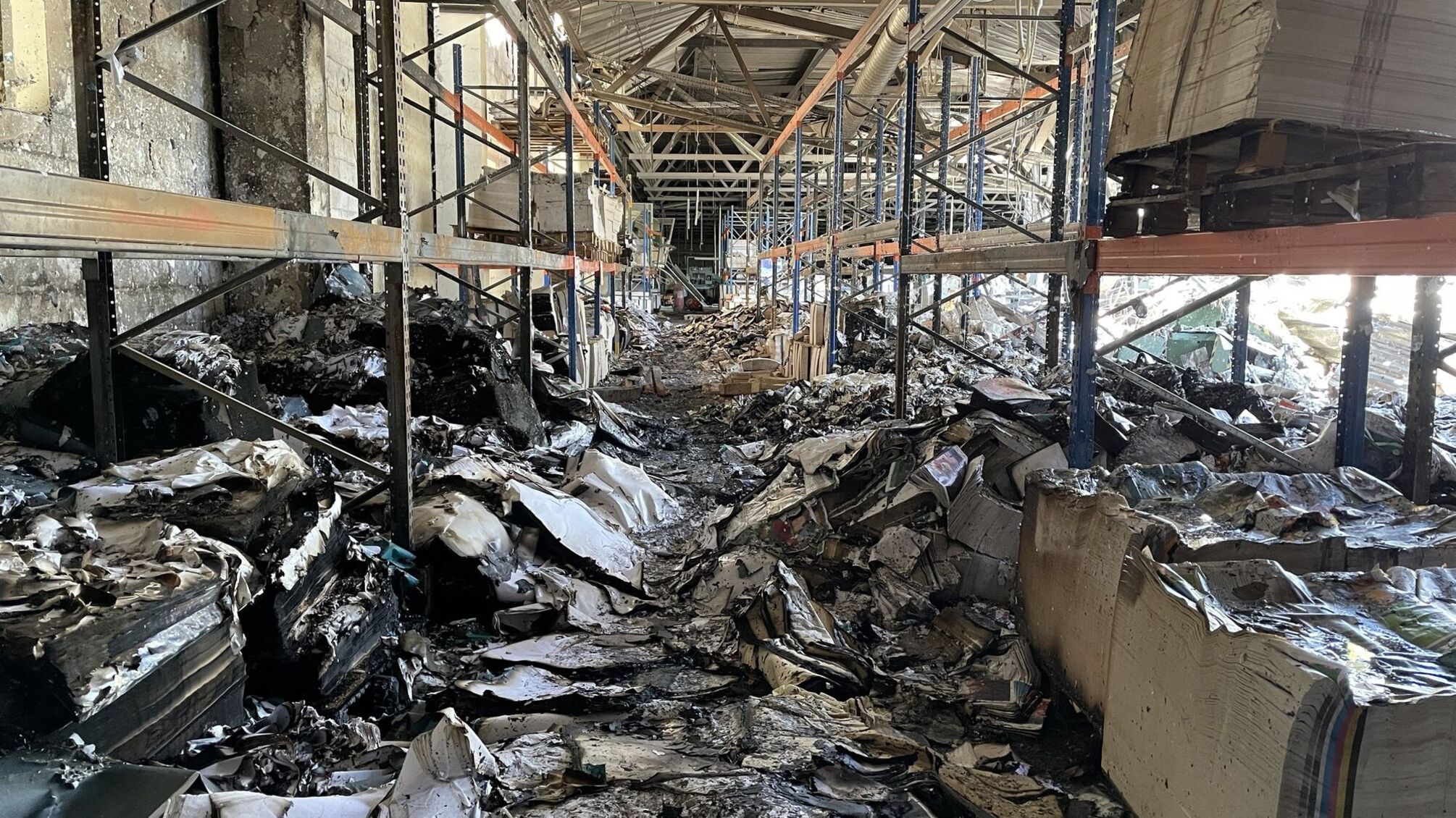 Пошкоджена друкарня