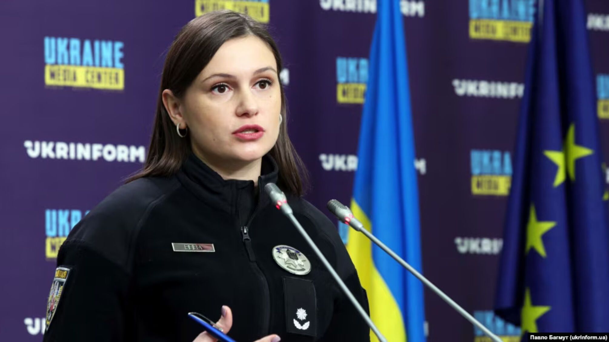 Пресс-секретарь МВД Марьяна Рева