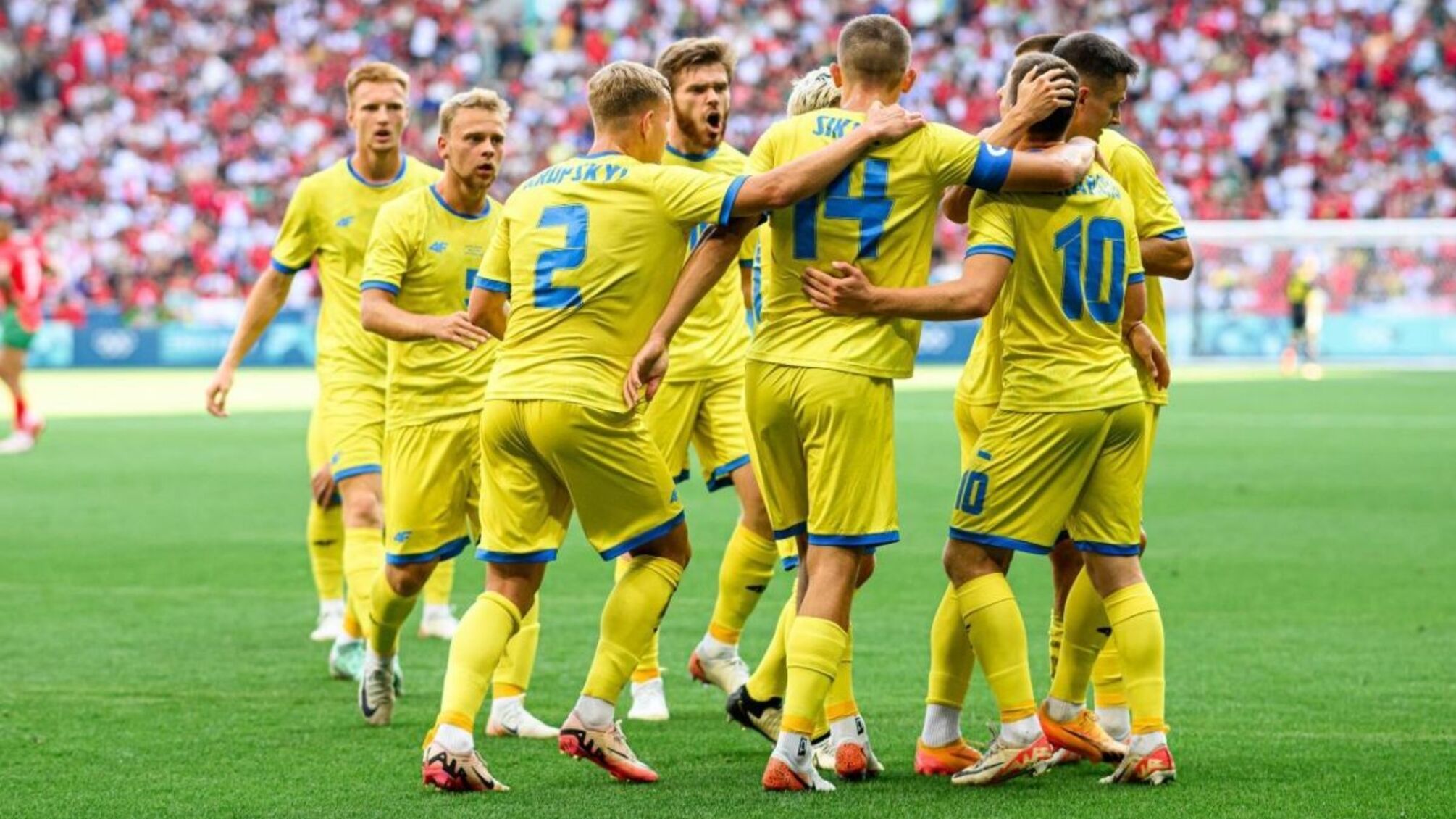 Олимпийская сборная Украины по футболу в меньшинстве обыграла Марокко