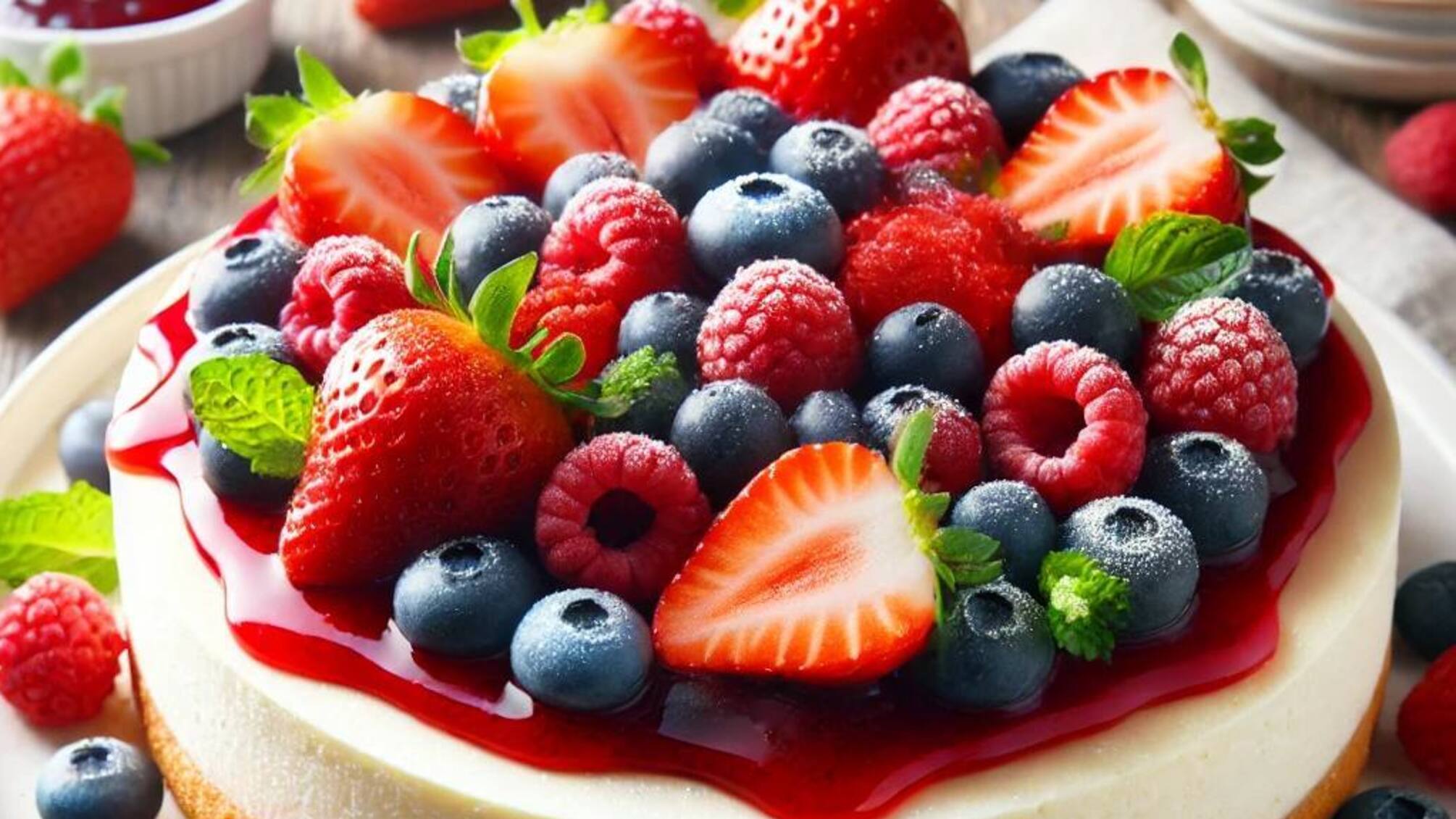 Чизкейк без выпечки