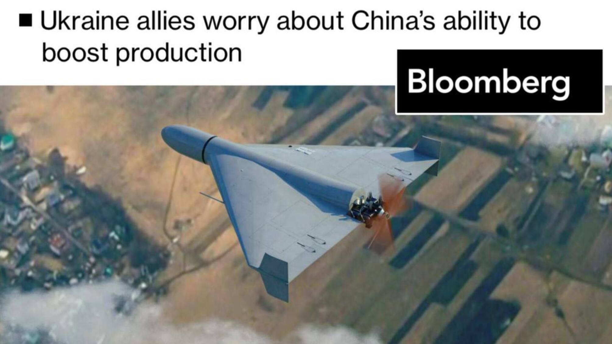 Китай і росія спільно розробляють ударний безпілотник, схожий на іранський Shahed