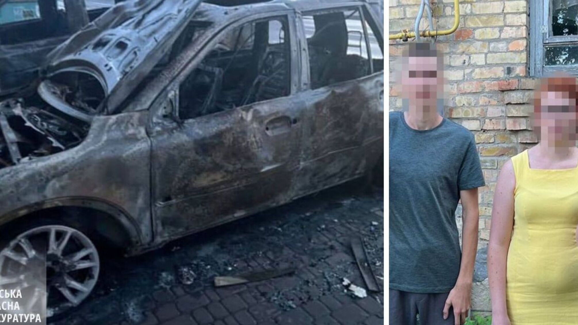 еркащанин та його співмешканка підпалили військові авто на замовлення рф