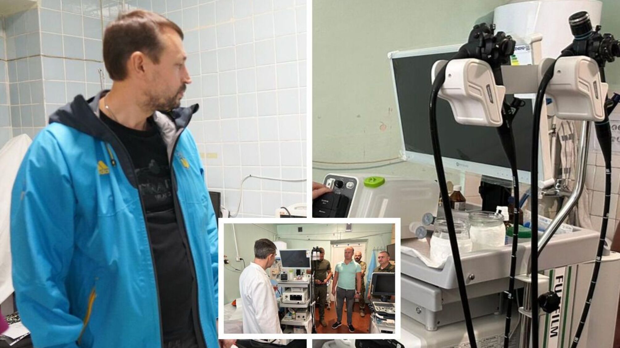 Оборудование от БФ молодежной инициативы 'Надежда' и фонда Дениса Парамонова получили больницы на передовой