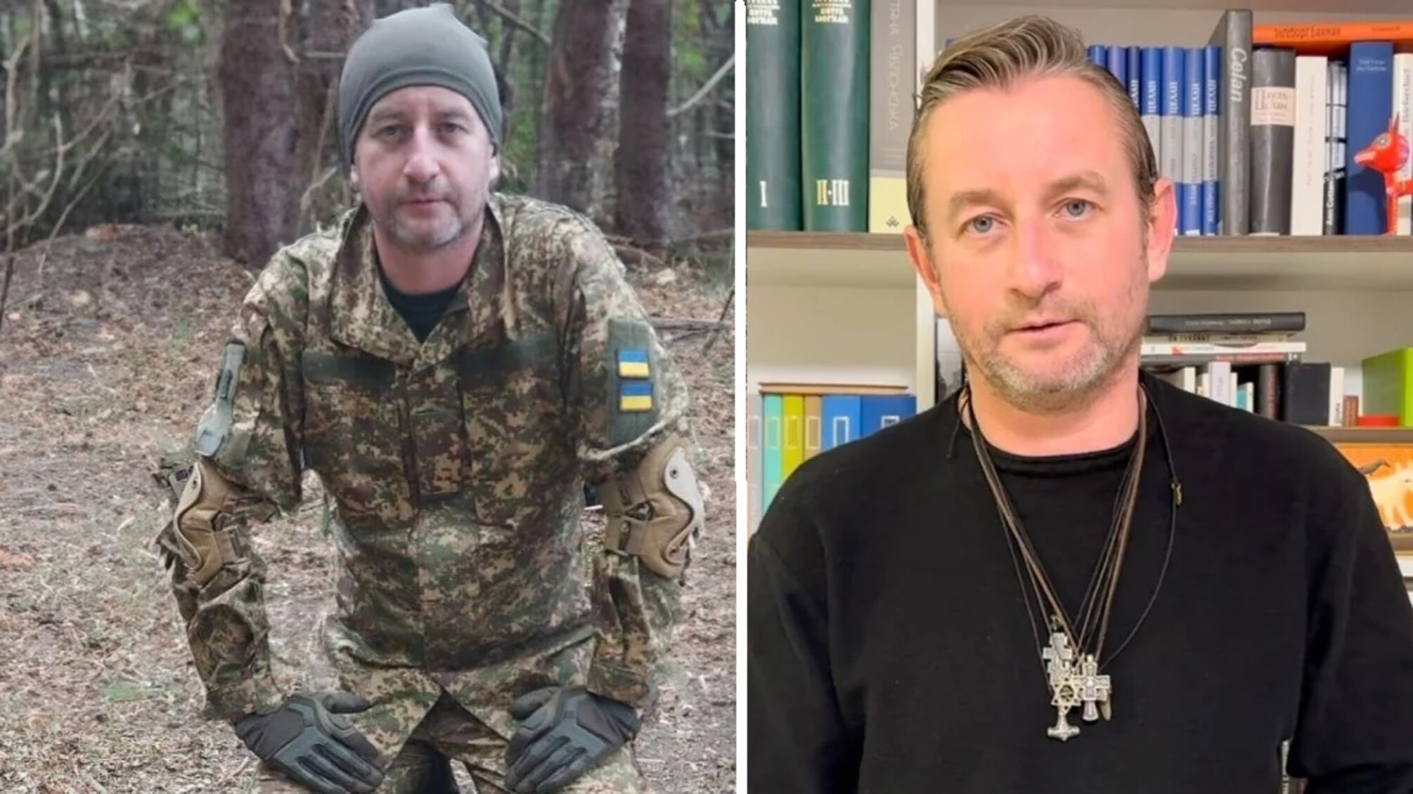 Сергей Жадан продолжает готовиться к военной службе