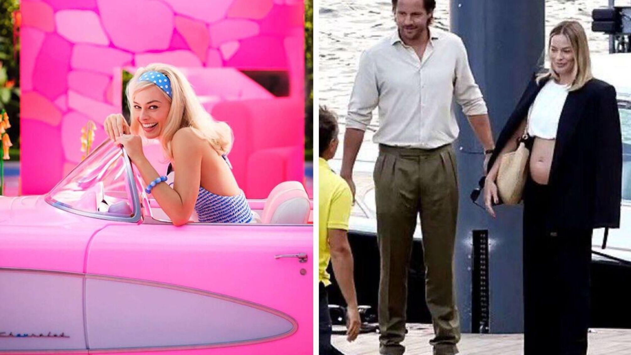 Беременным первенцем? Марго Робби показалась со скругленным животом (медиа)