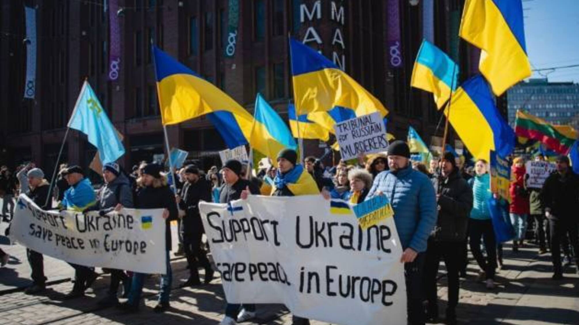 Європі пройдуть мітинги на підтримку України