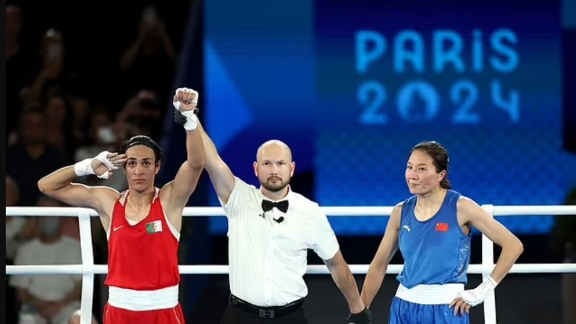 Иман Хелиф ответила на критику после победы на Олимпиаде: 'Я женщина, как и все остальные'