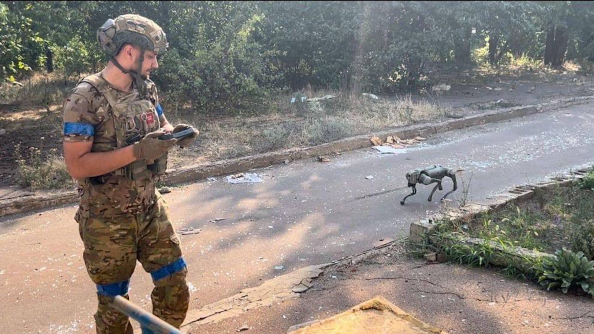 ЗСУ використовують собак-роботів BAD.2 для ведення війни на Донеччині