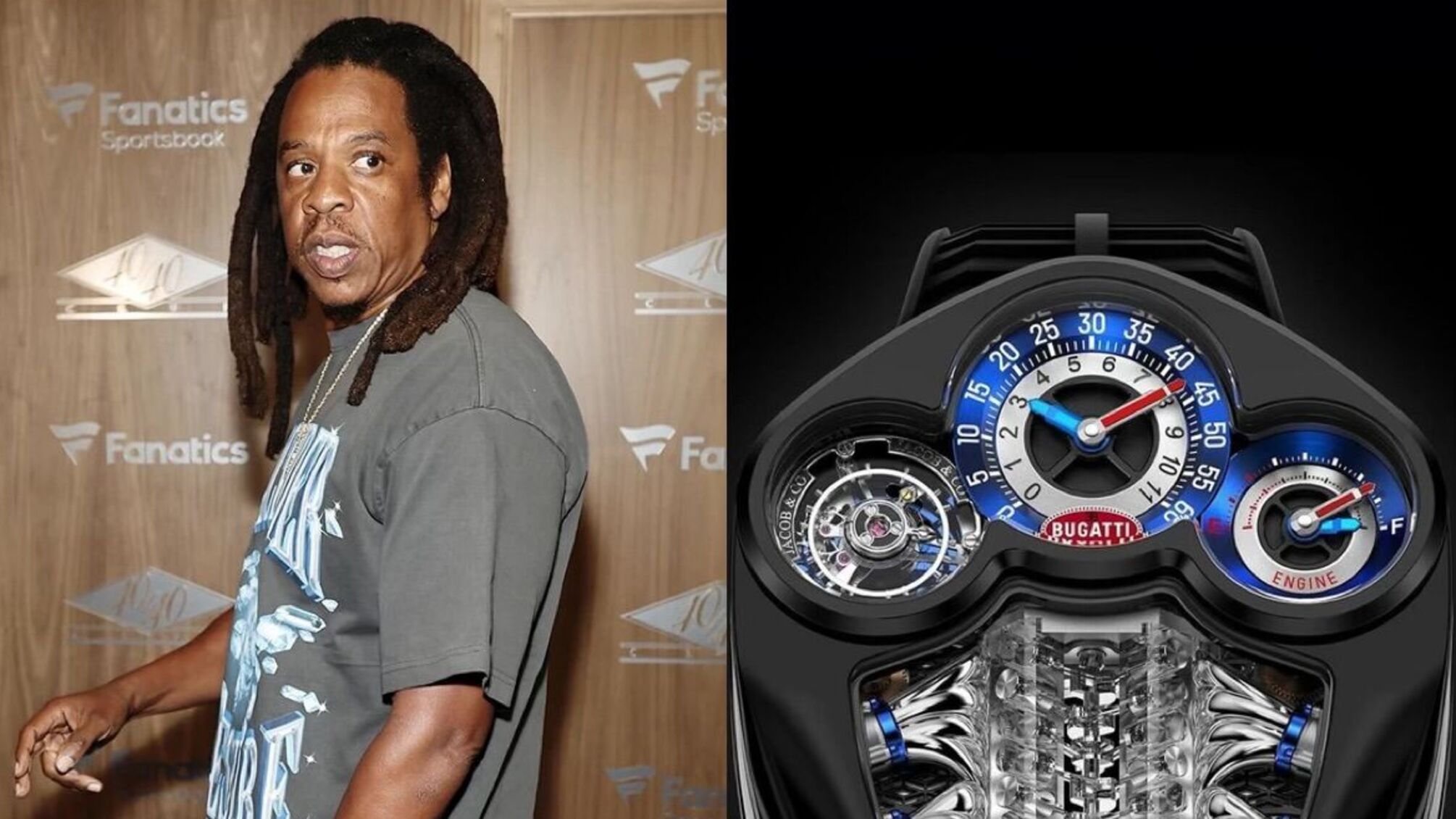 Від автомобілів до годинників: репер JAY-Z поповнив свою колекцію унікальним годинником Bugatti Tourbillon