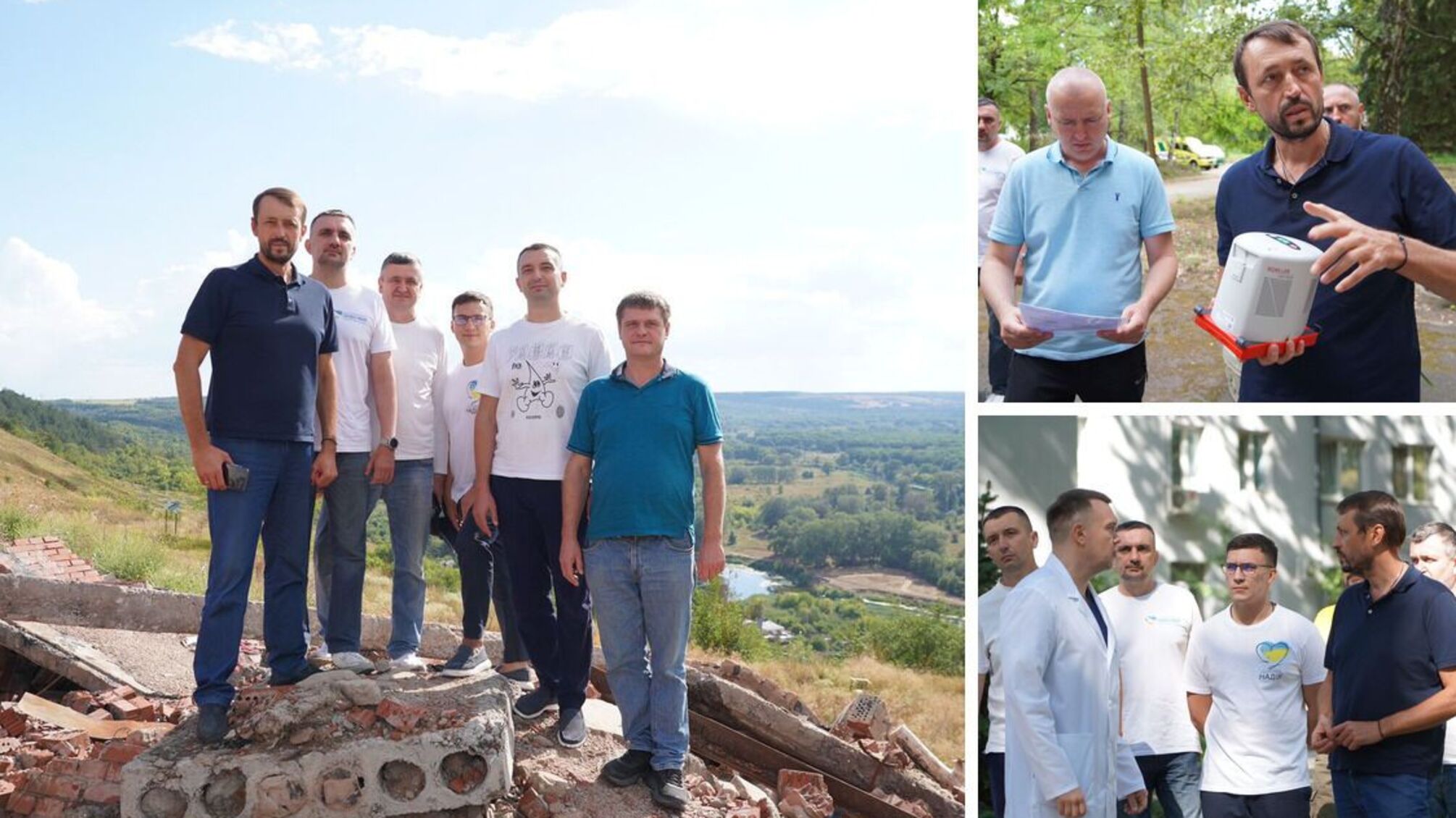 ВО 'Батьківщина' передала вантажі медикам і військовим