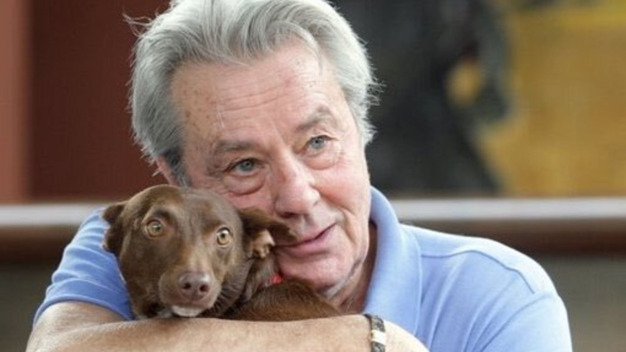 Останнє прохання Алена Делона: актор мріяв померти разом з улюбленим псом