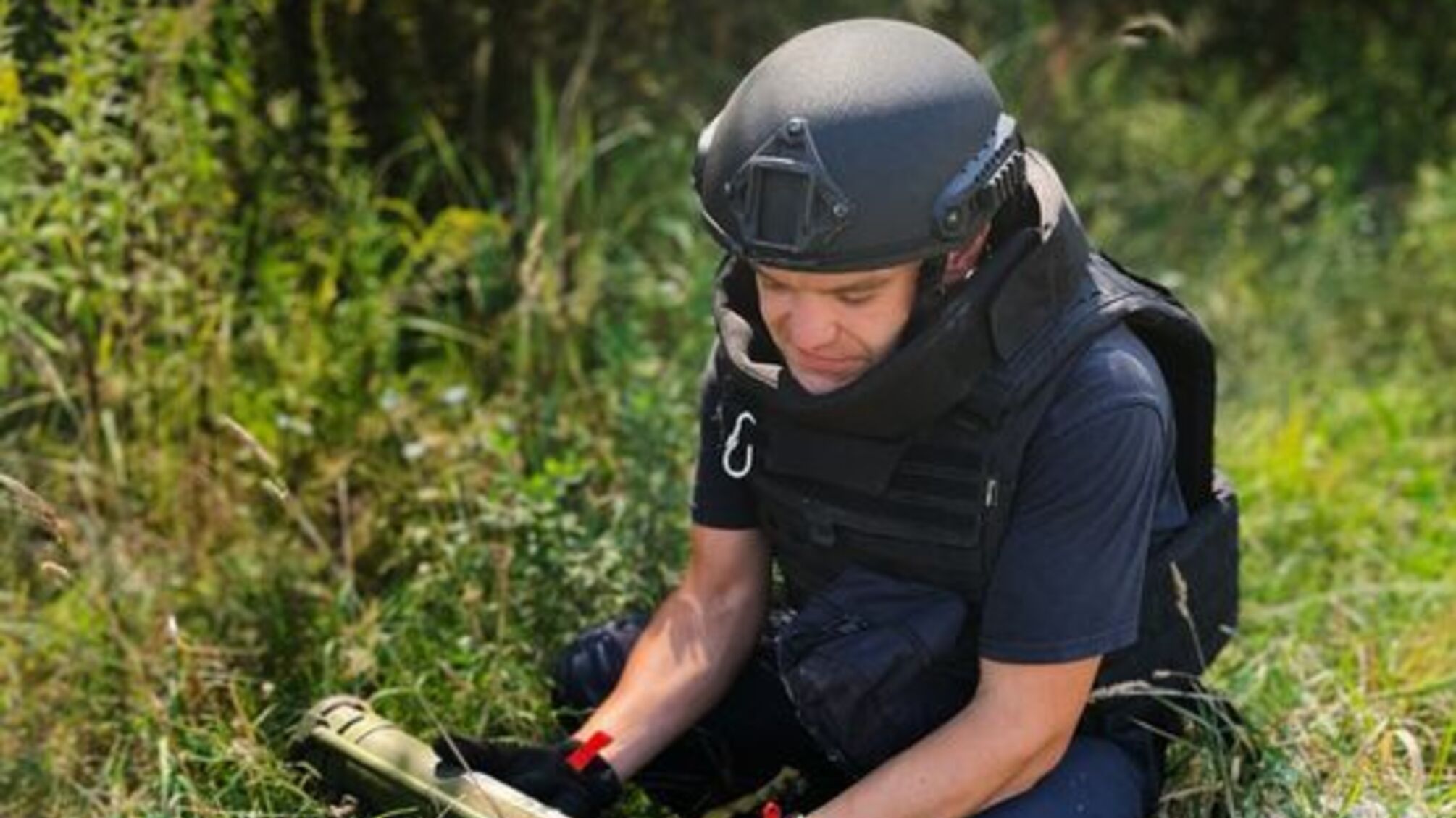 Житель Киевщины обнаружил в своем дворе российский гранатомет