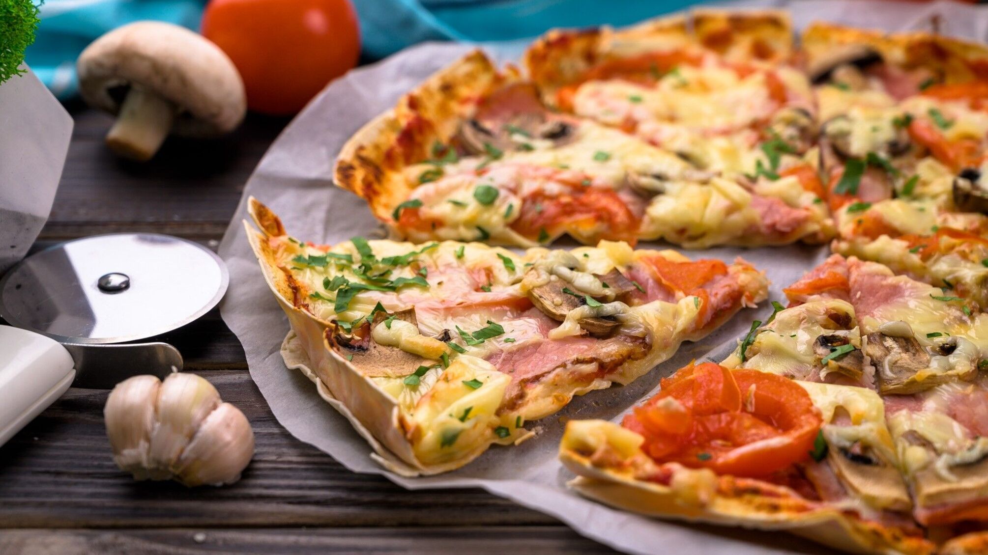 Легка піца на швидку руку за 5 хвилин