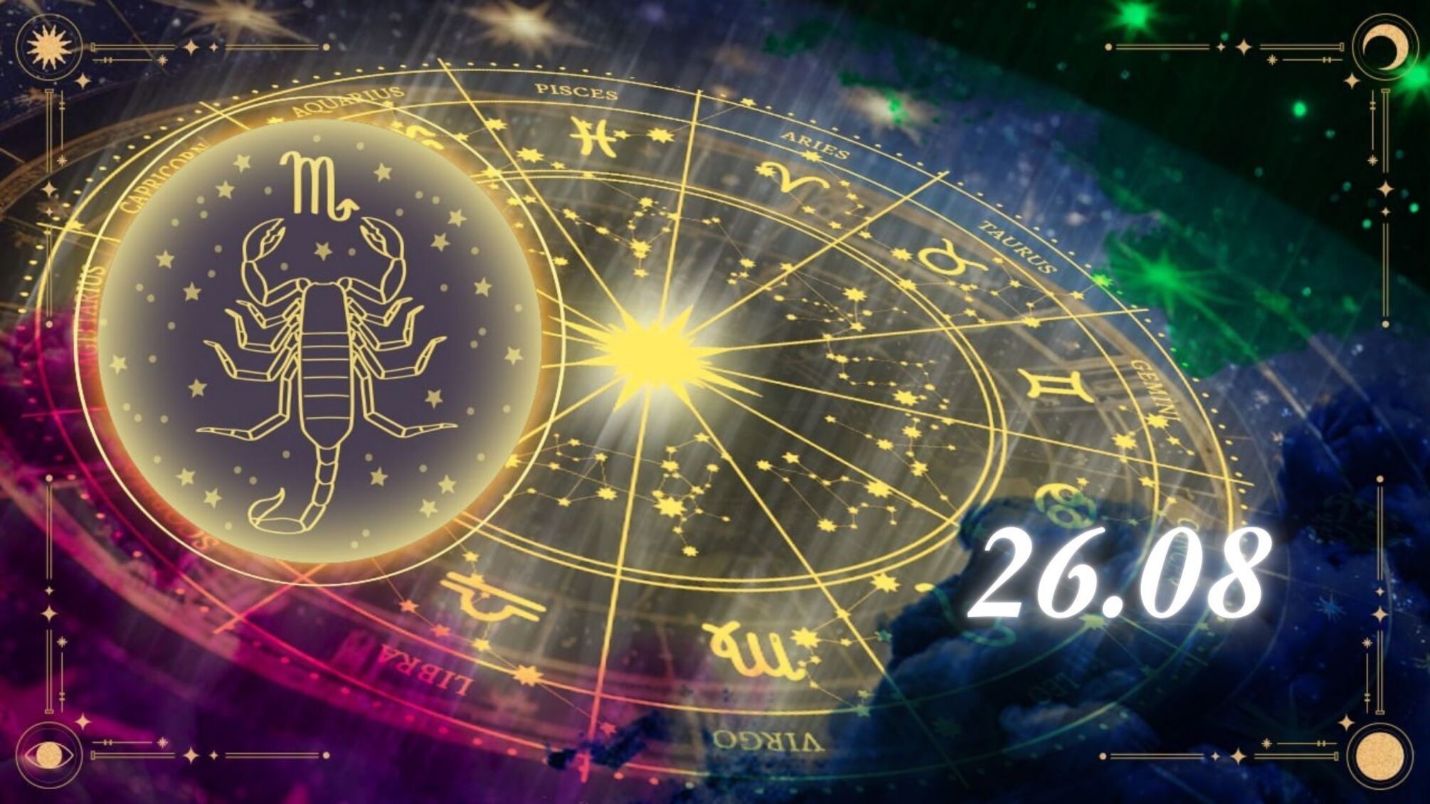 Гороскоп на 26 серпня: скорпіони, стежте за балансом