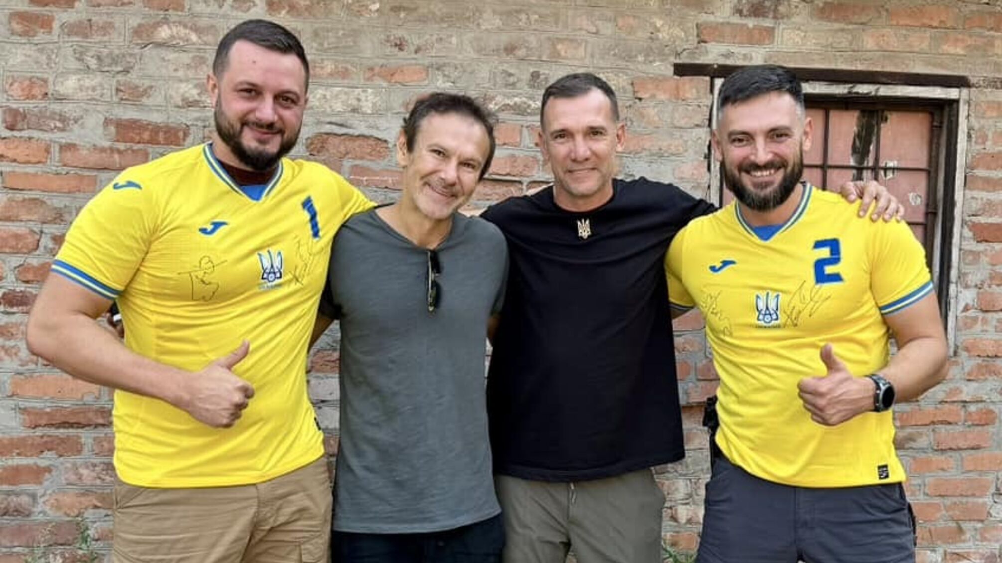 Андрій Шевченко і Святослав Вакарчук