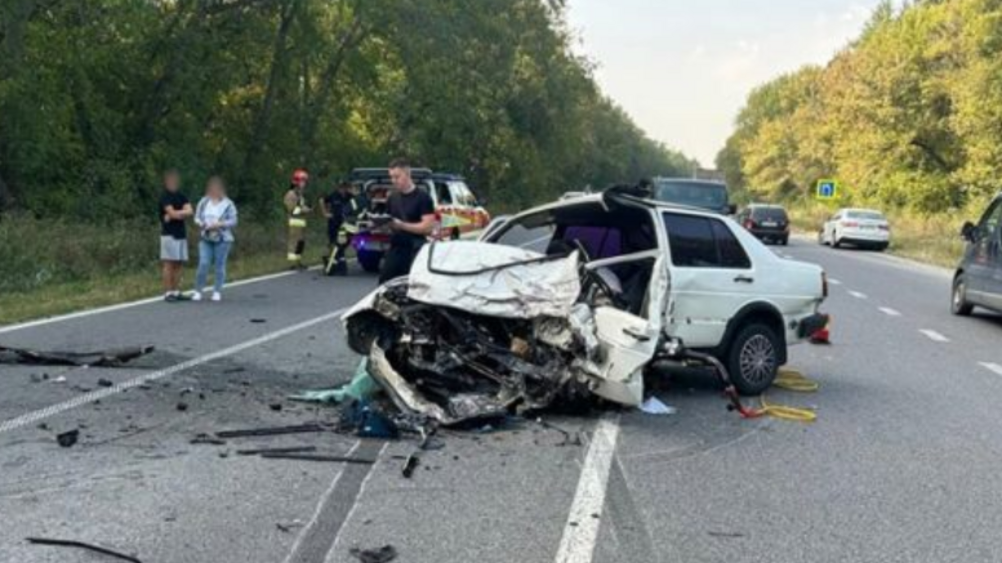 Тройное ДТП в Хмельницкой области: один человек погиб, трое получили травмы