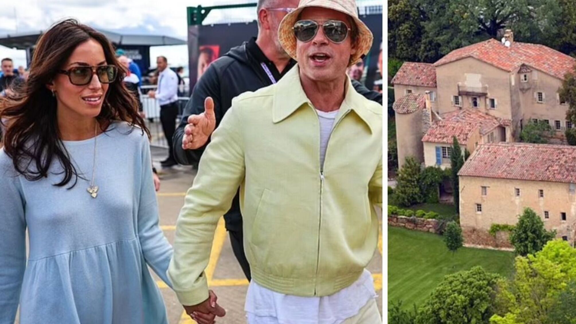 Шато Міраваль знову в центрі уваги: Бред Пітт і Інес де Рамон насолоджуються літом