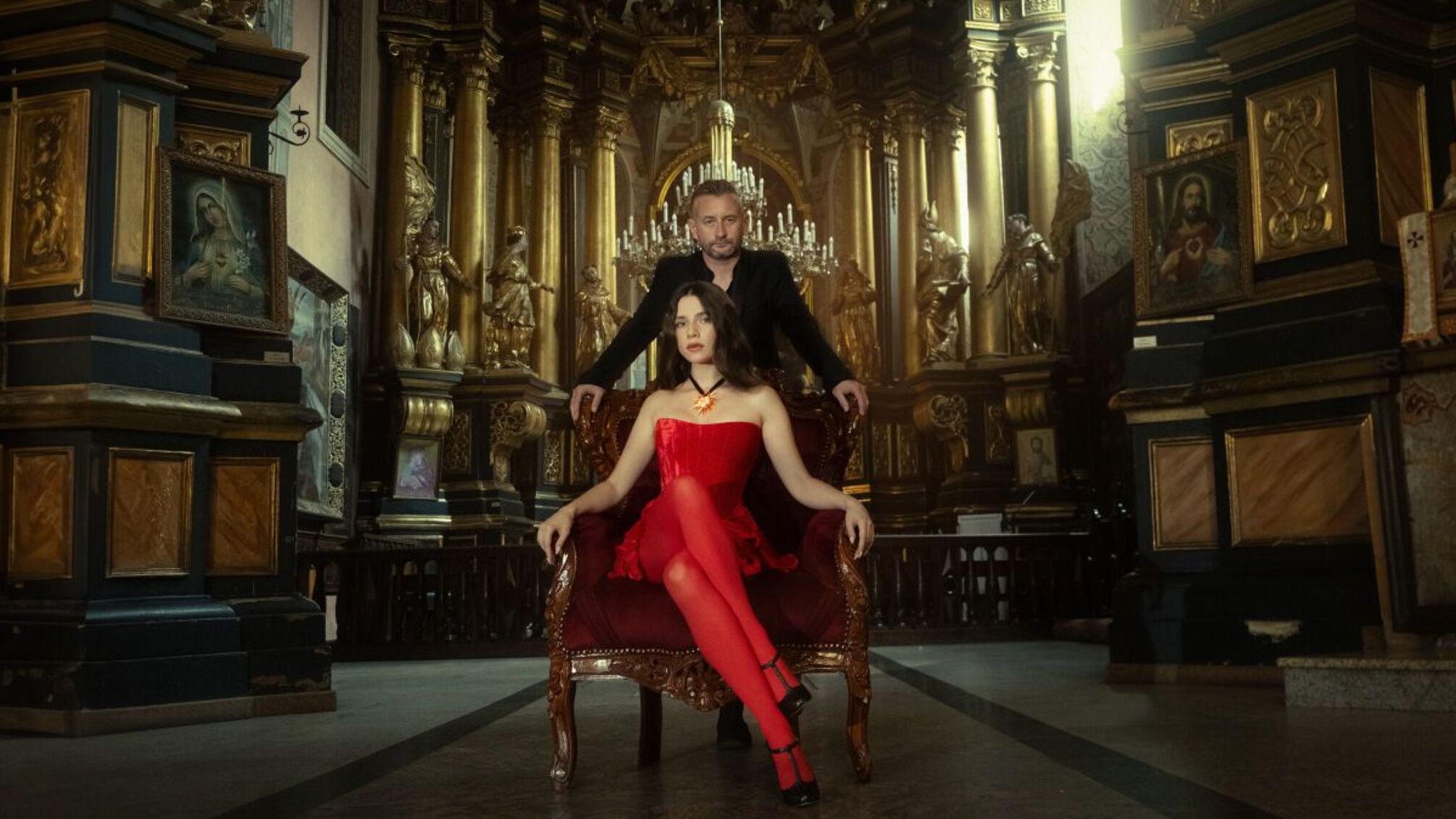 Сергій Жадан і Христина Соловій