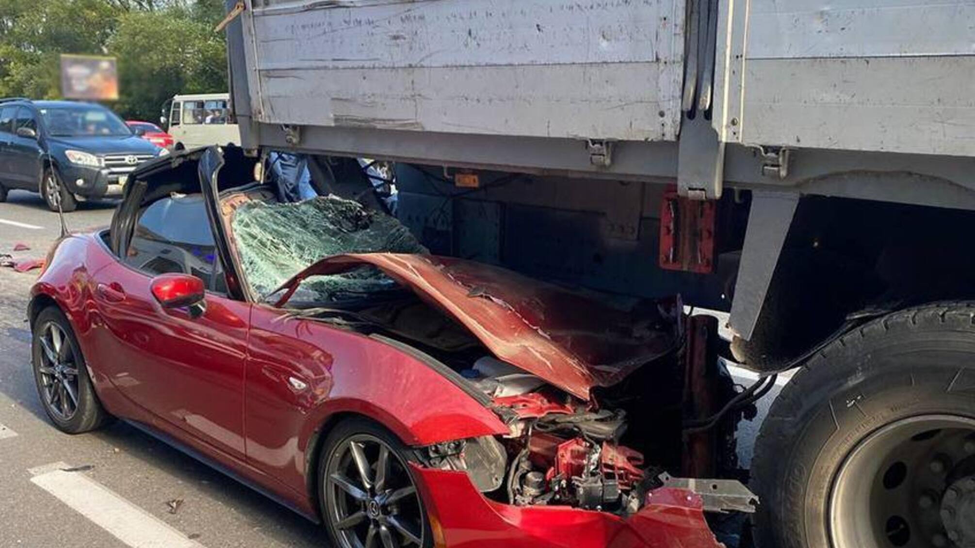 Смертельне зіткнення на столичному проспекті