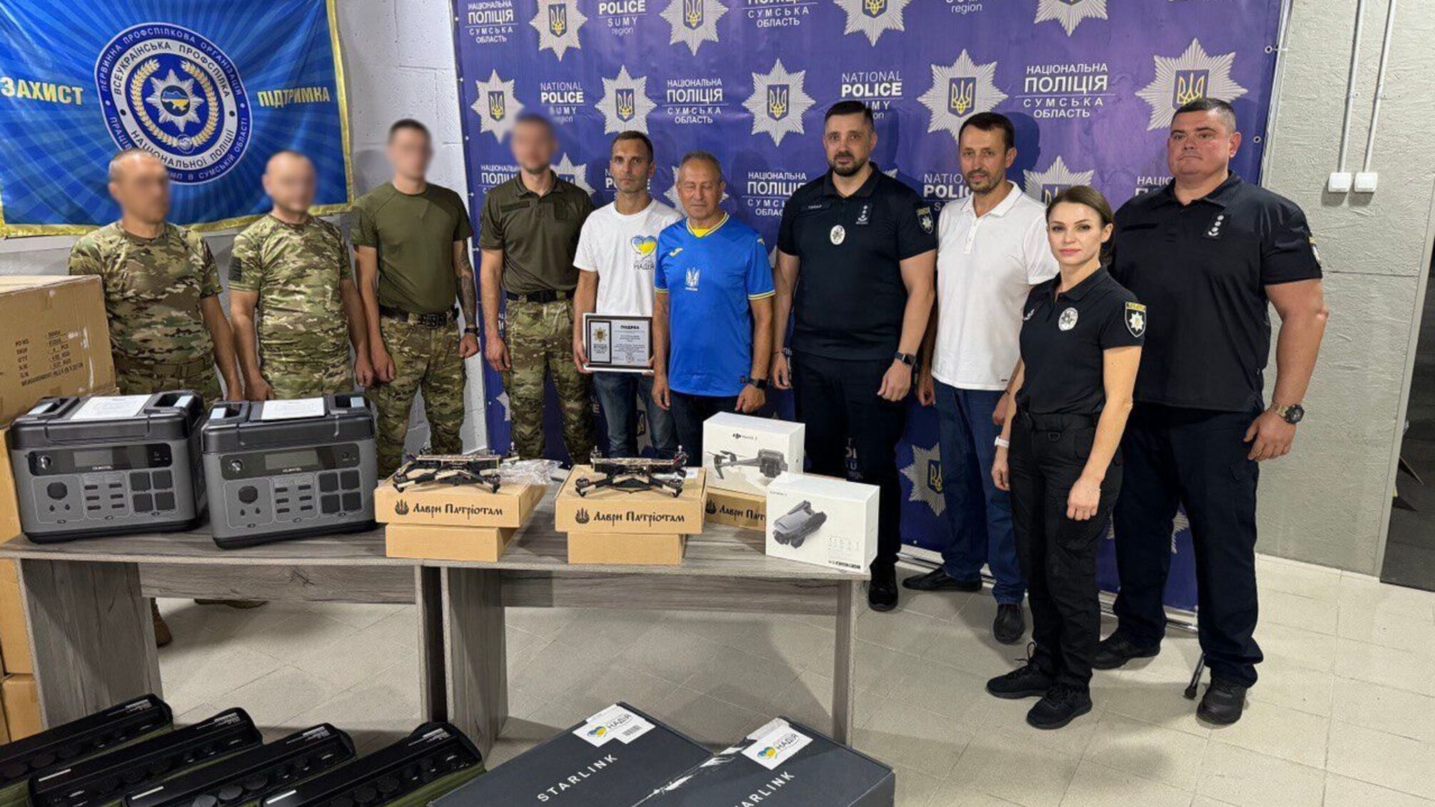 Представители двух фондов осуществили гуманитарную миссию на Сумщину