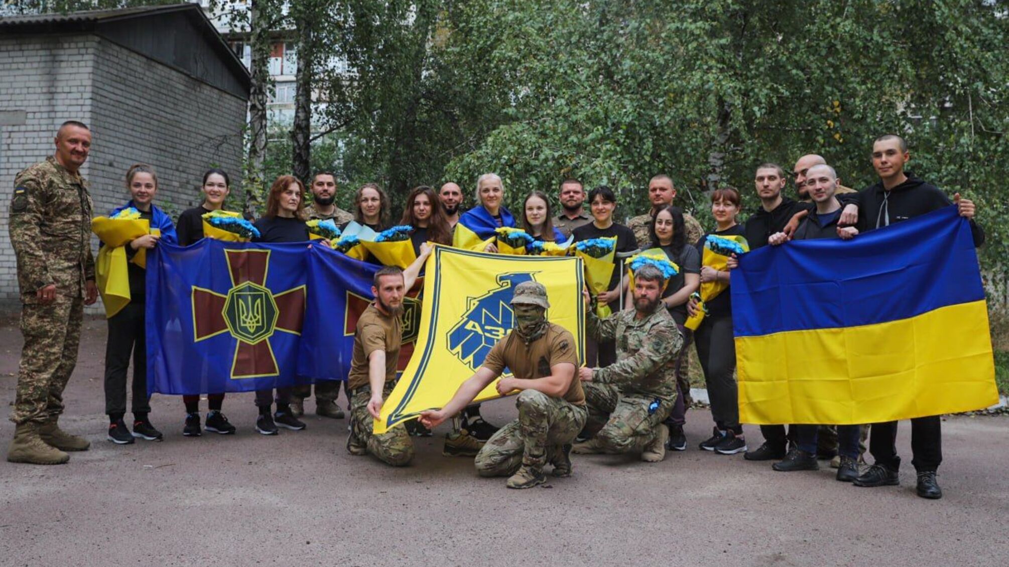 Из российского плена вернули 15 'азовцев', среди которых 11 защитниц