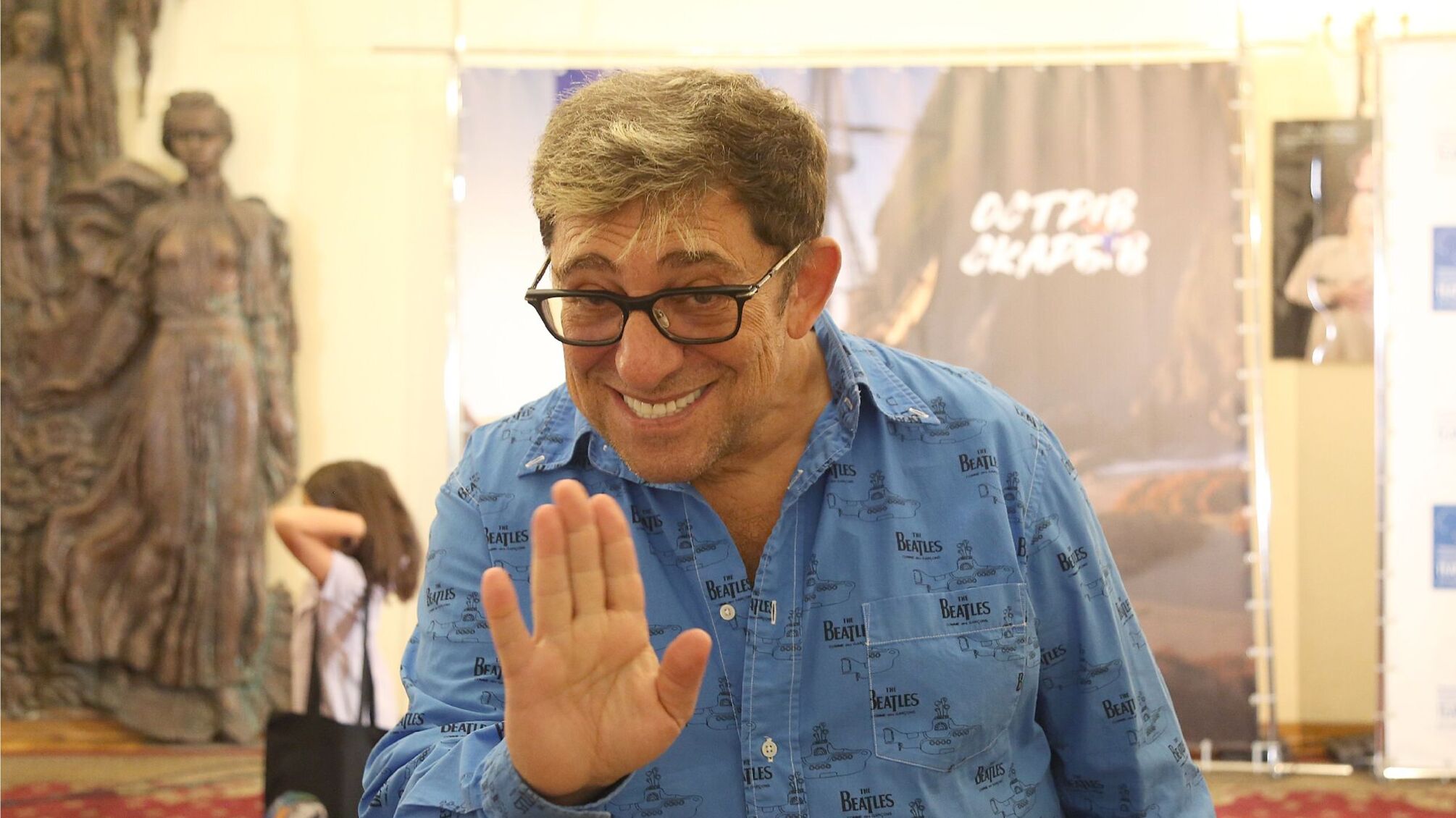 'Острів скарбів' представлений у театрі імені Лесі Українки: Гарік Корогодський і Даша Малахова серед перших глядачів