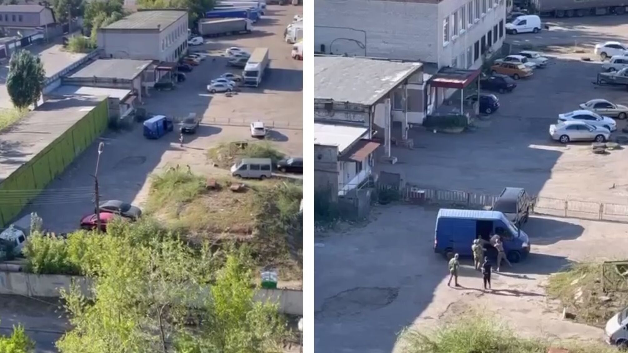 У Дніпрі співробітники ТЦК примусово затримали чоловіка та посадили в автомобіль