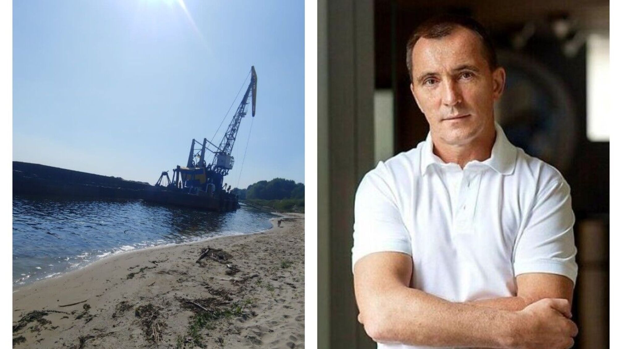 В Киеве 'Мостострой' Продивуса переваливает песок на арестованном участке