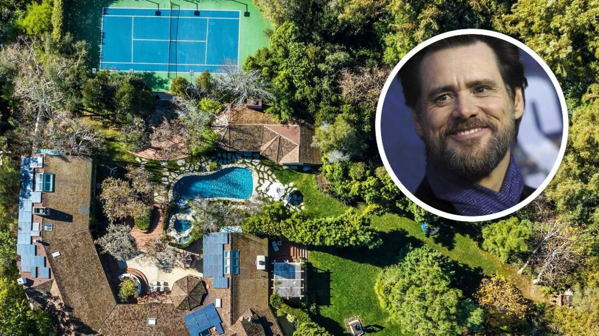 Джим Керрі вп’яте за майже два роки знизив ціну на свій давній особняк у Лос-Анджелесі