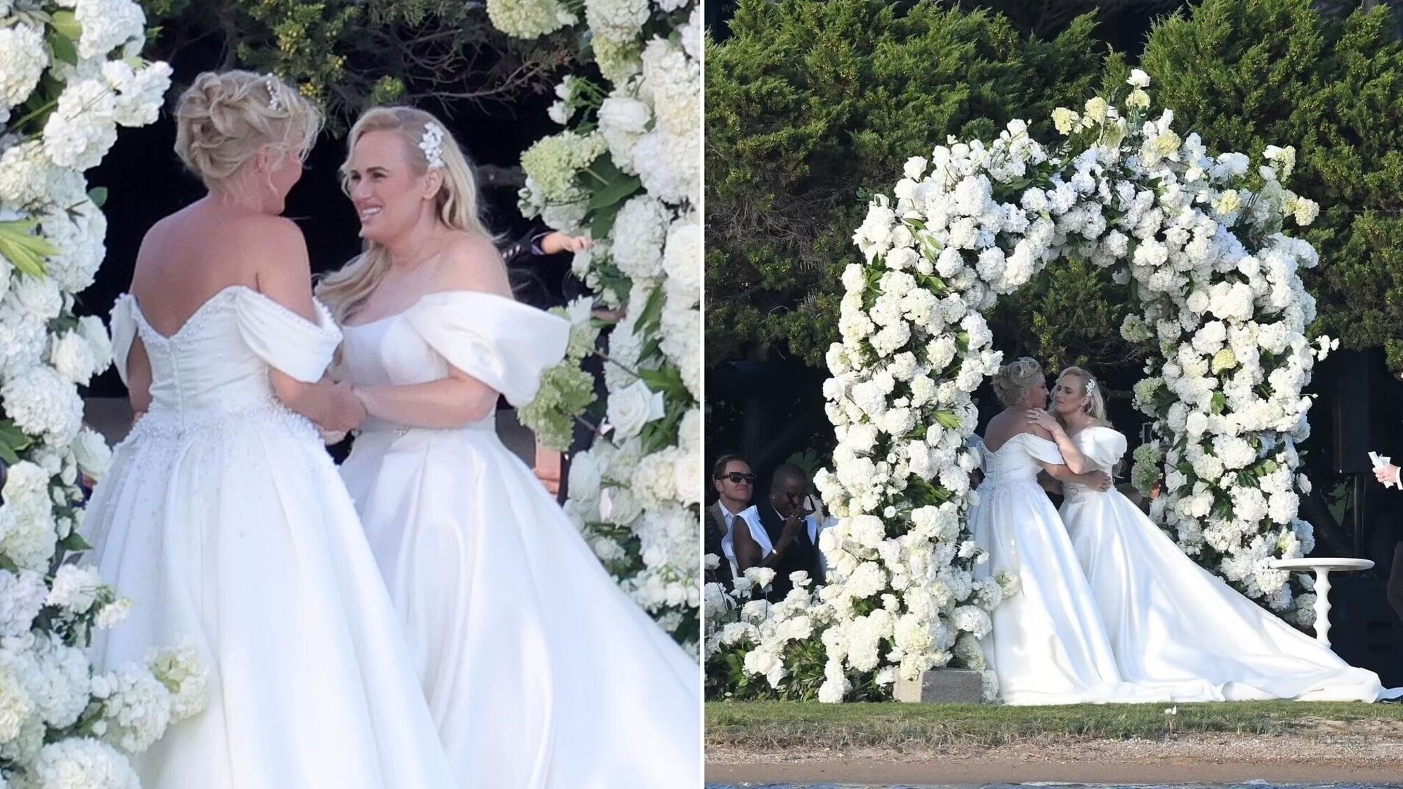 Весілля на Сардинії: як Ребел Вілсон та Рамона Агрума обмінялися обітницями на романтичній церемонії