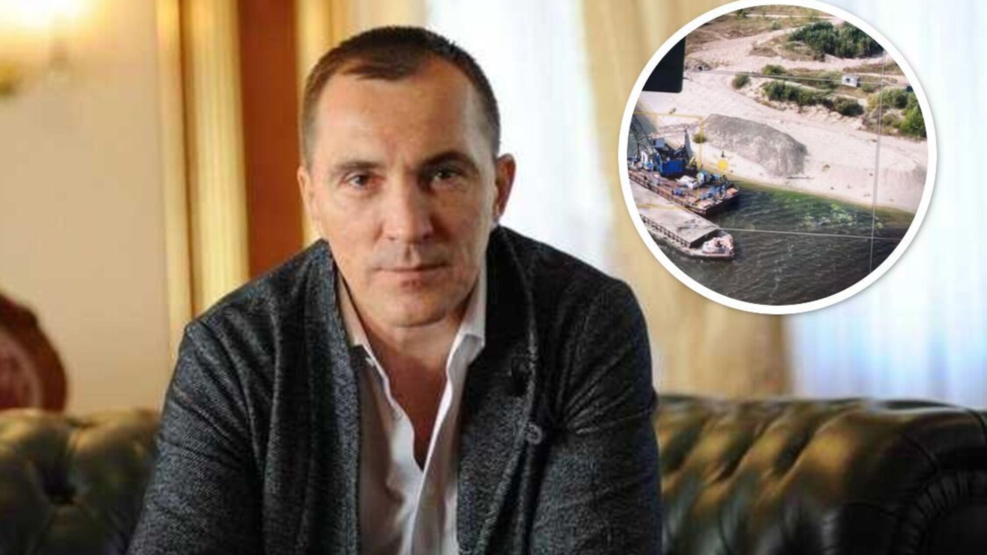 У столичному Голосієво люди ексрегіонала Продивуса добувають пісок на захопленій у громади землі (відео)