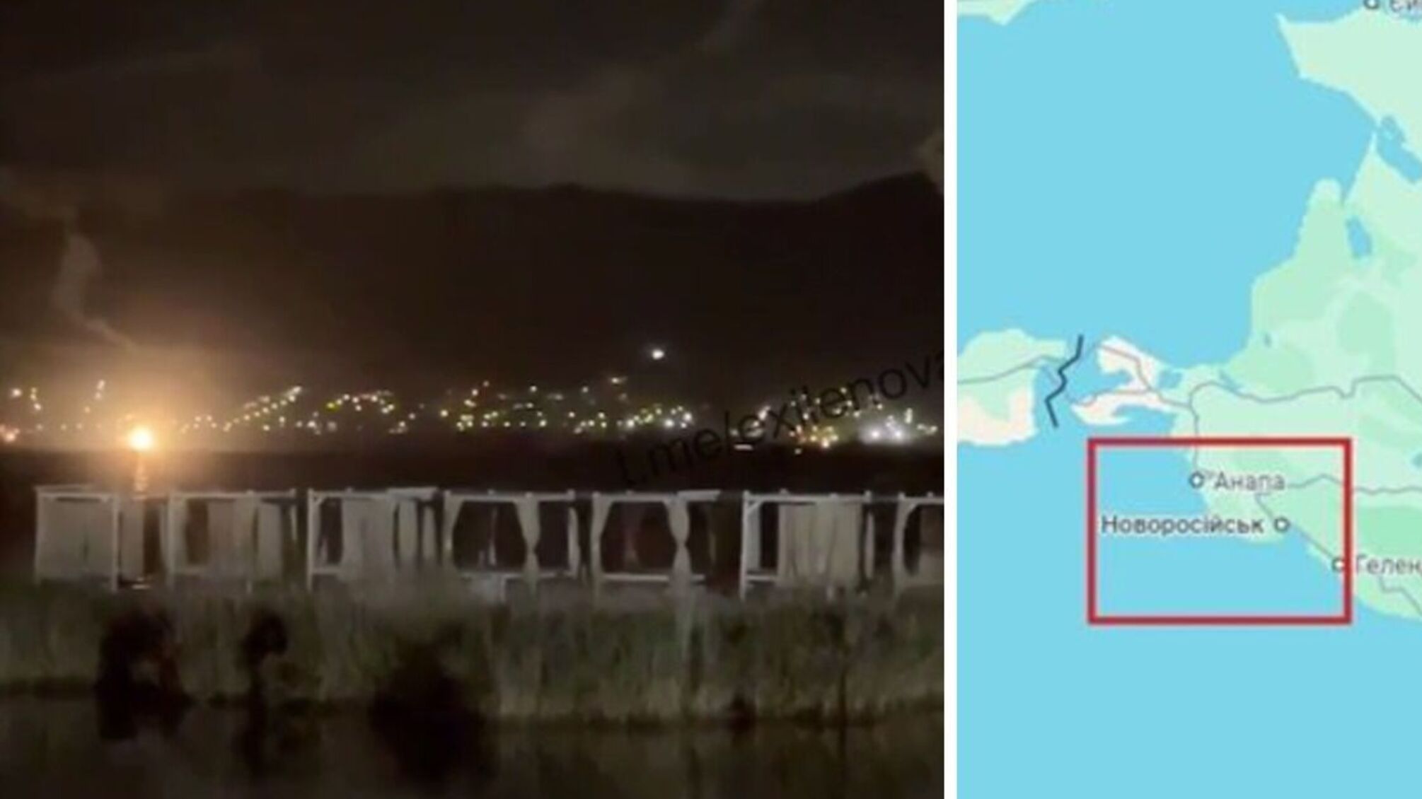 Новая атака морских дронов на ключевой порт в Новороссийске