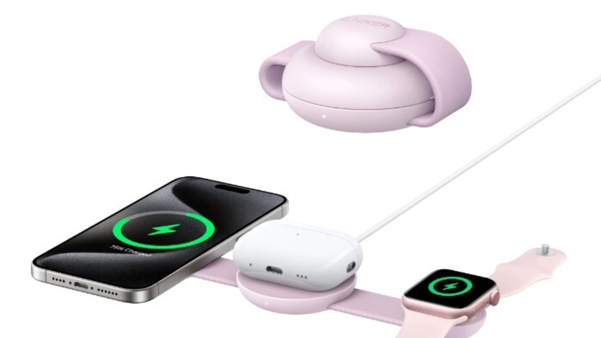 Компания Anker выпустила тройную беспроводную зарядку