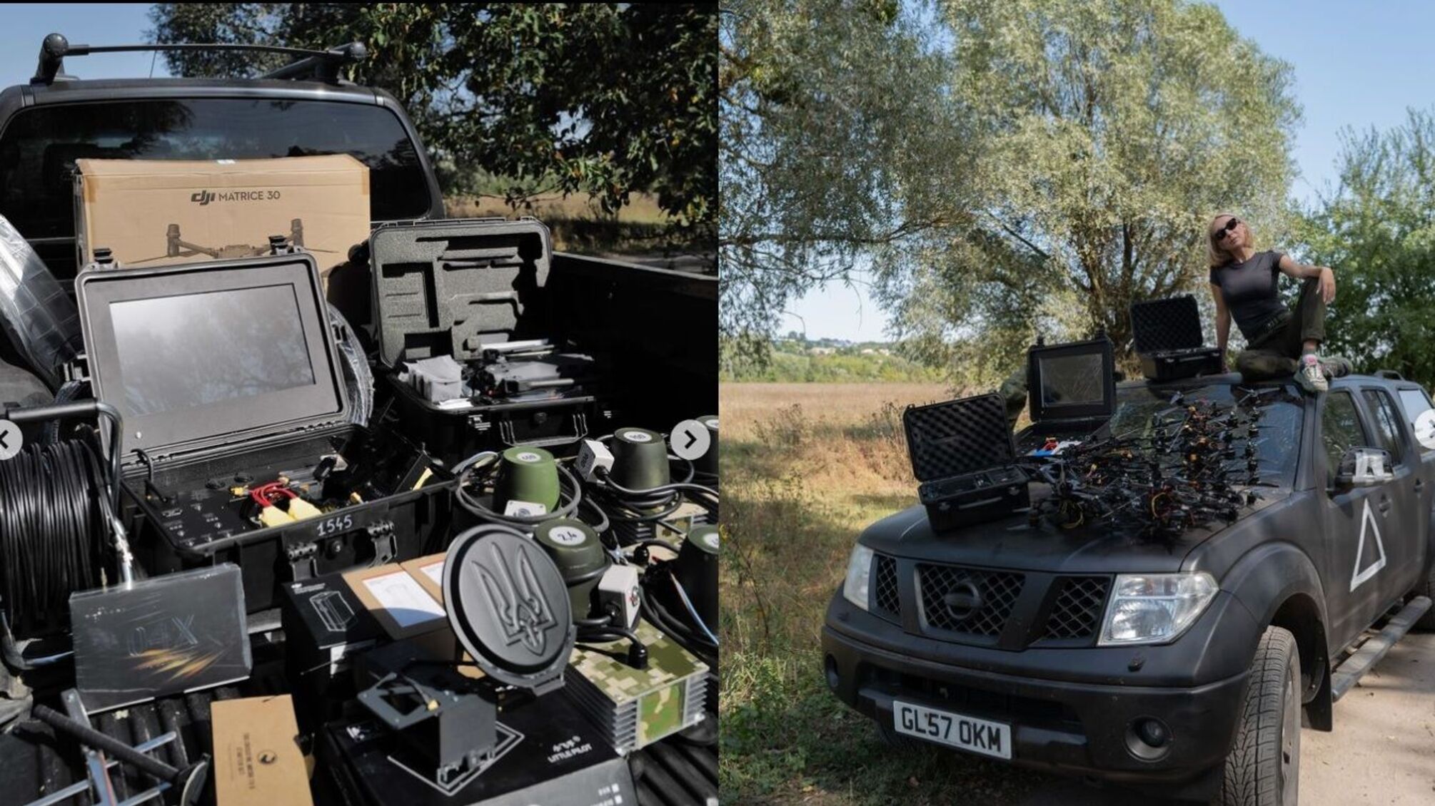 Елена Мандзюк поддержала ВСУ: два пикапа, дроны и снаряжение