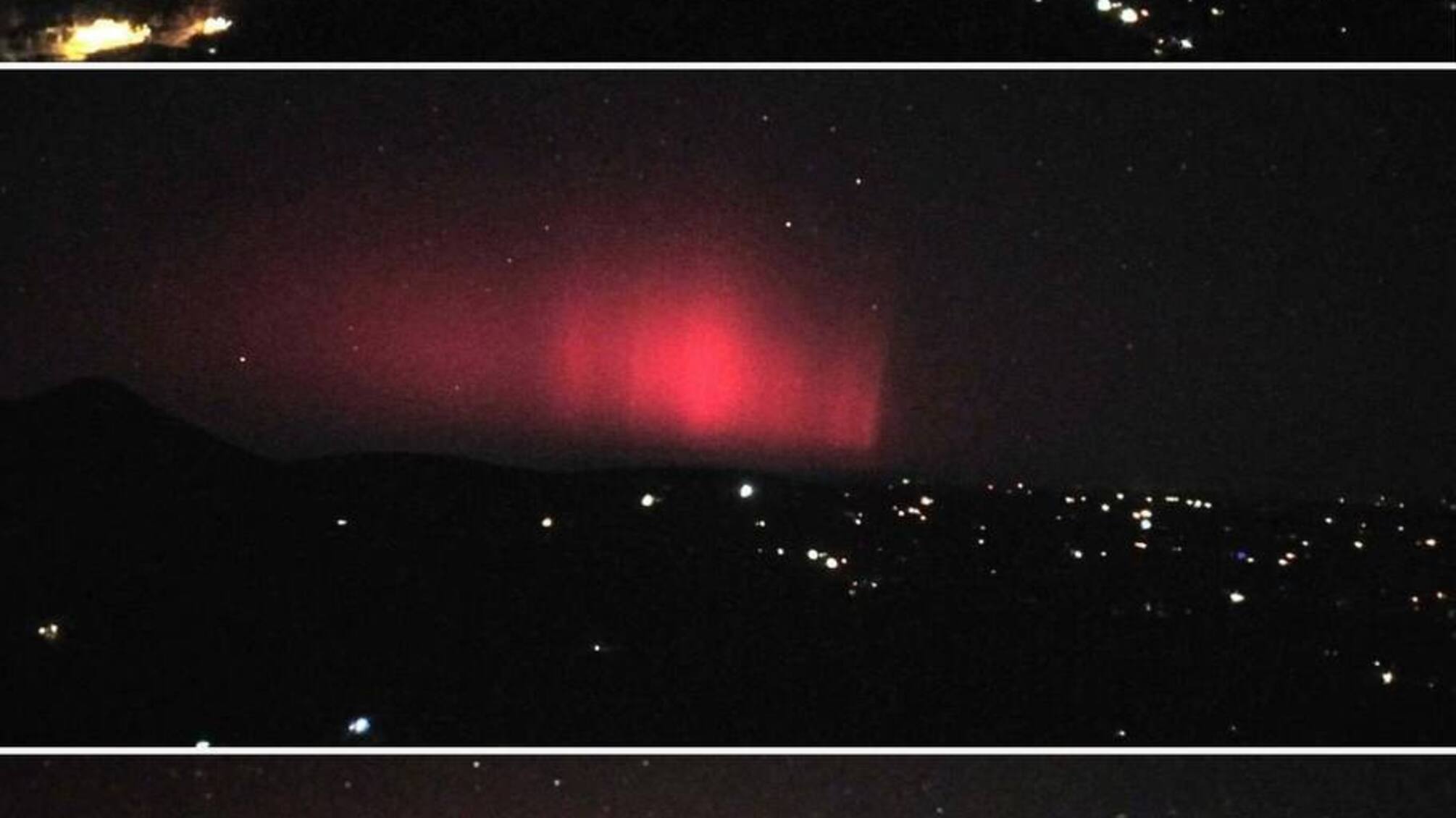 Рідкісне явище: північне сяйво спалахнуло на небокраї над Косовом