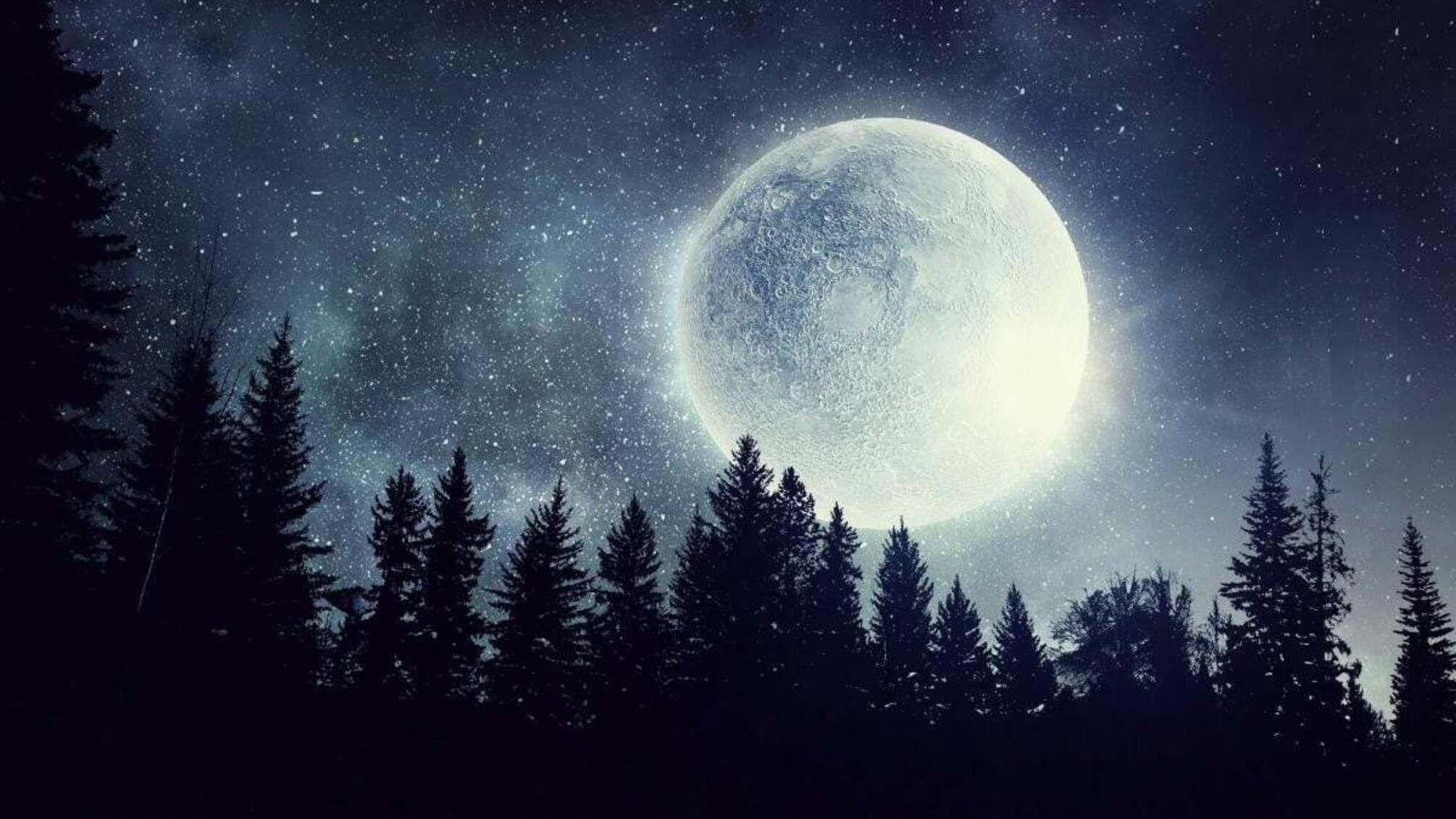 Первый полнолуние 2025 года в Раке 14 января