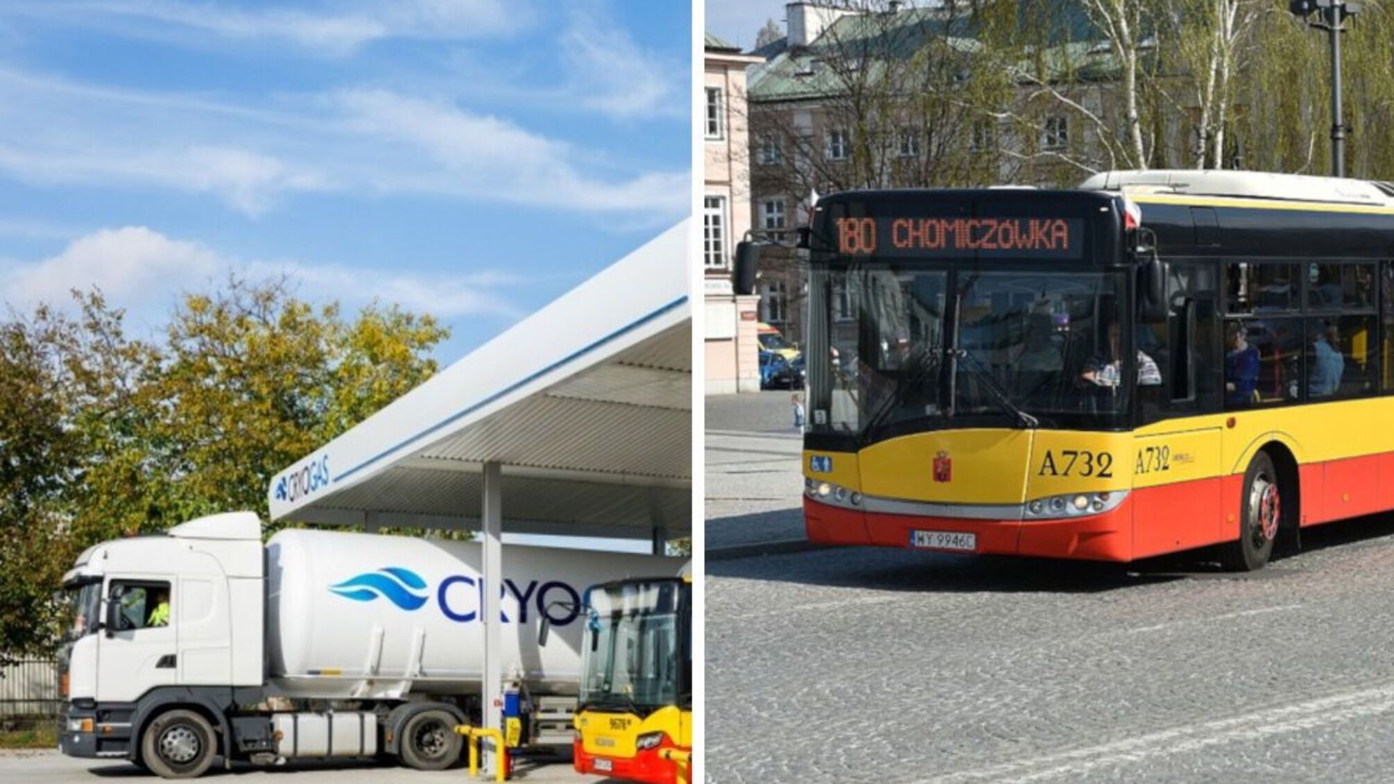 Российский газ в варшавских автобусах