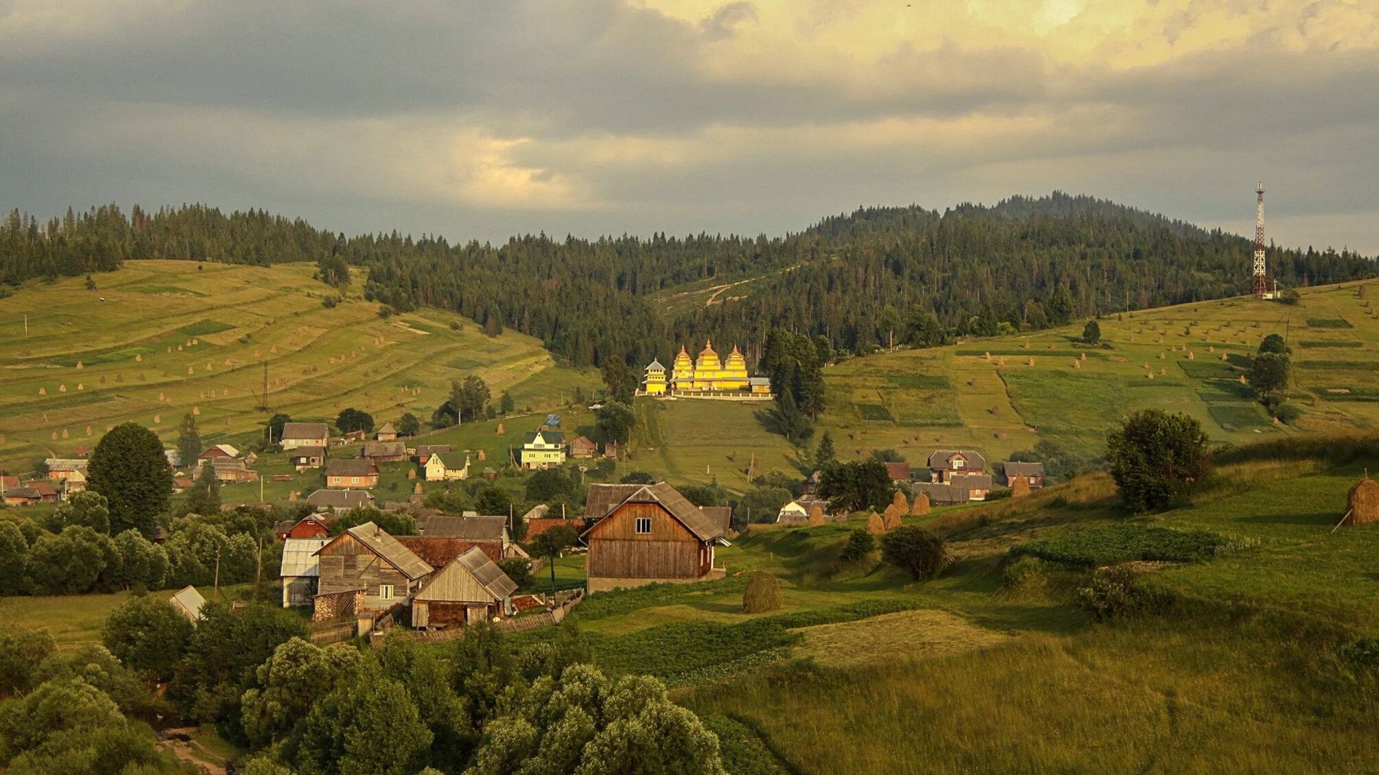 Украинская деревня, иллюстративная фото