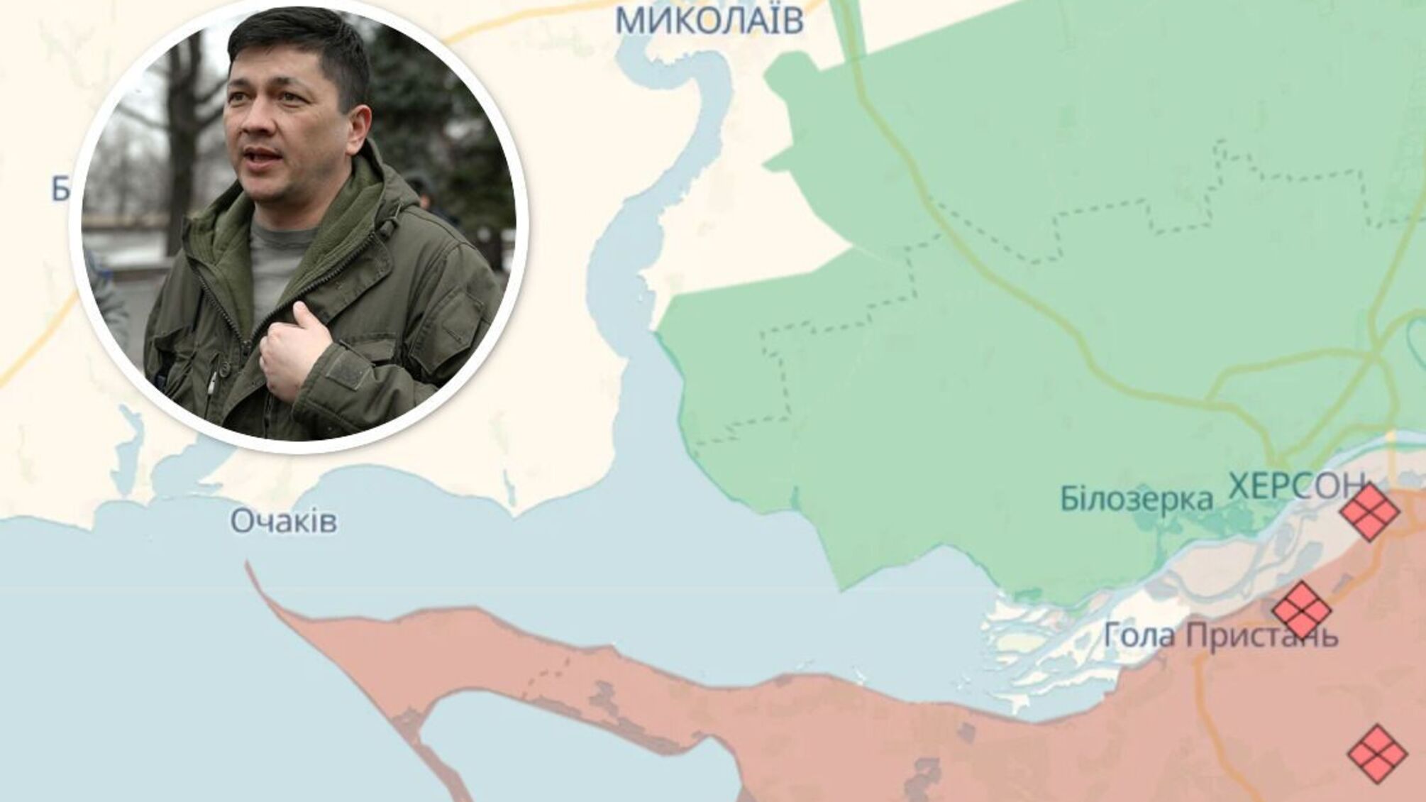 Кім про ситуацію на Дніпровському лимані