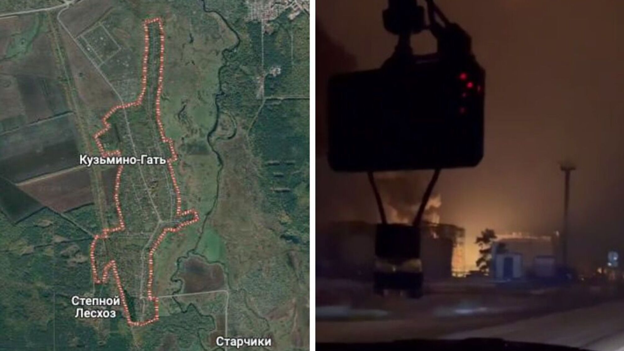 Массовый налет дронов на Тамбовщину: в Котовске слышна серия взрывов